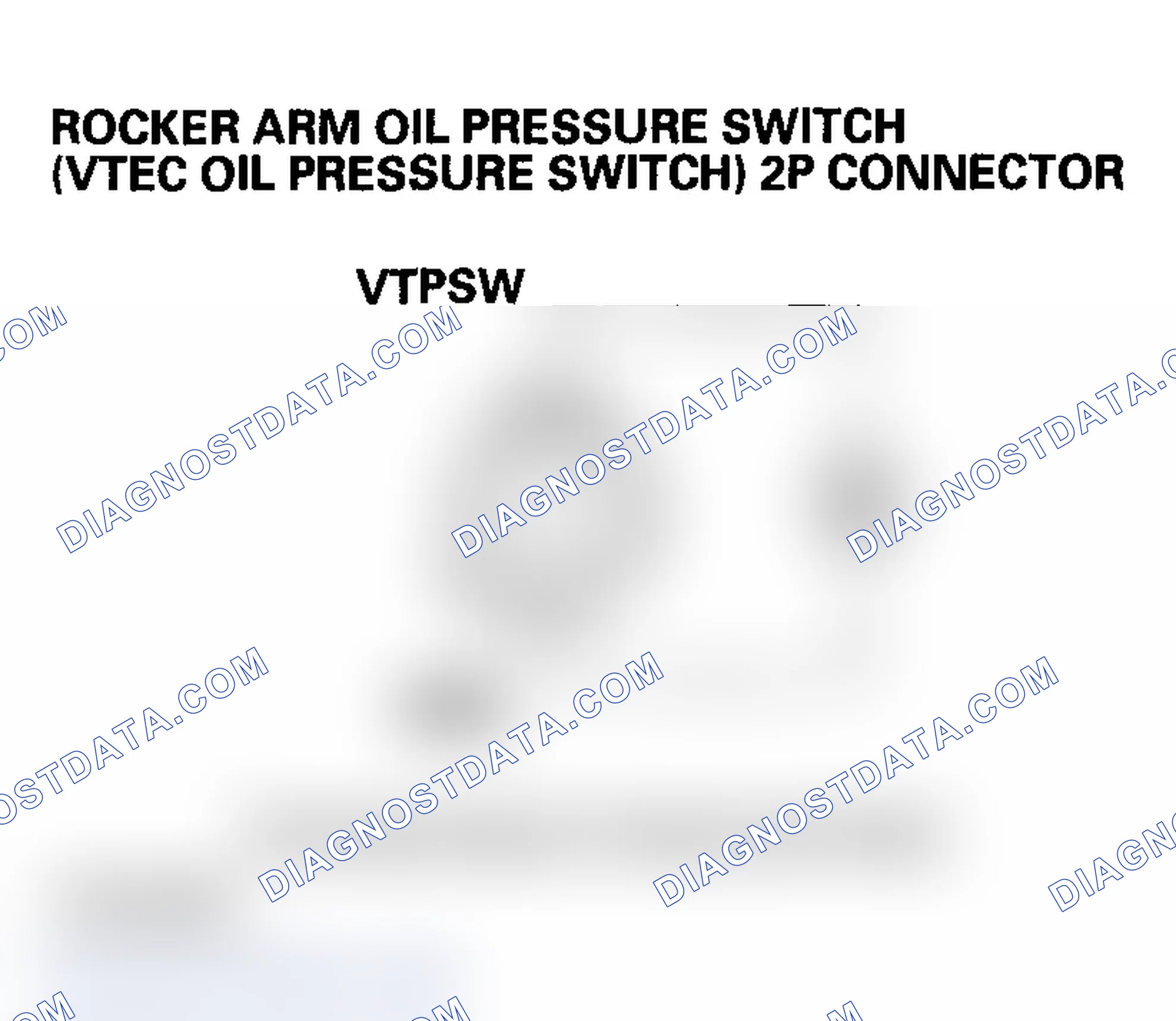Scheme 260: DTC P2647: Rocker Arm Oil Pressure Switch (VTEC Oil Pressure Switch) Circuit High Voltage