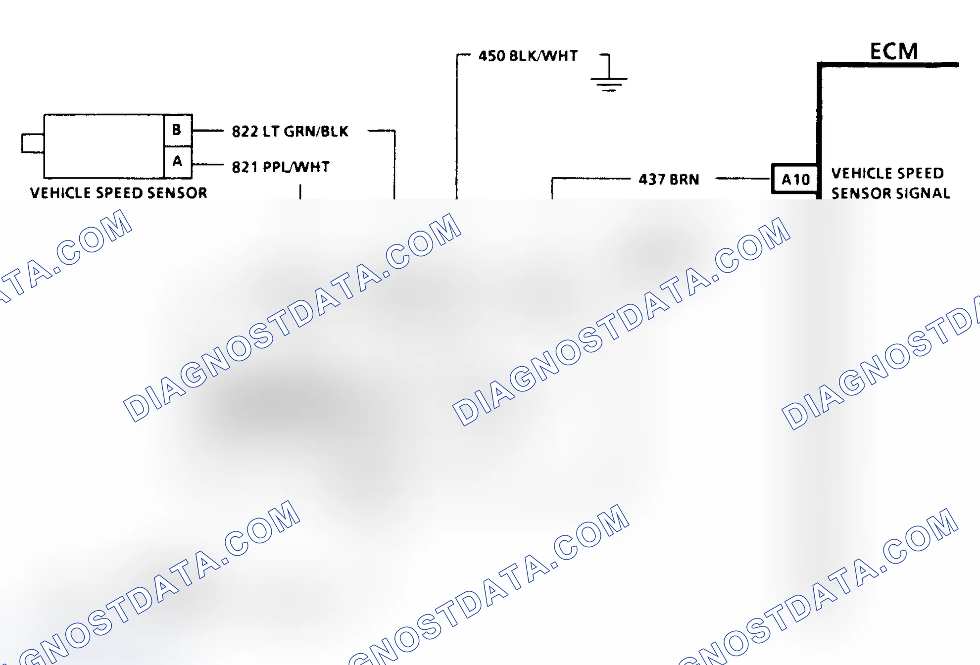 Scheme 17: Code 24 Schematic (C & K Series W/O 4L80-E Trans.) Vehicle Speed Sensor