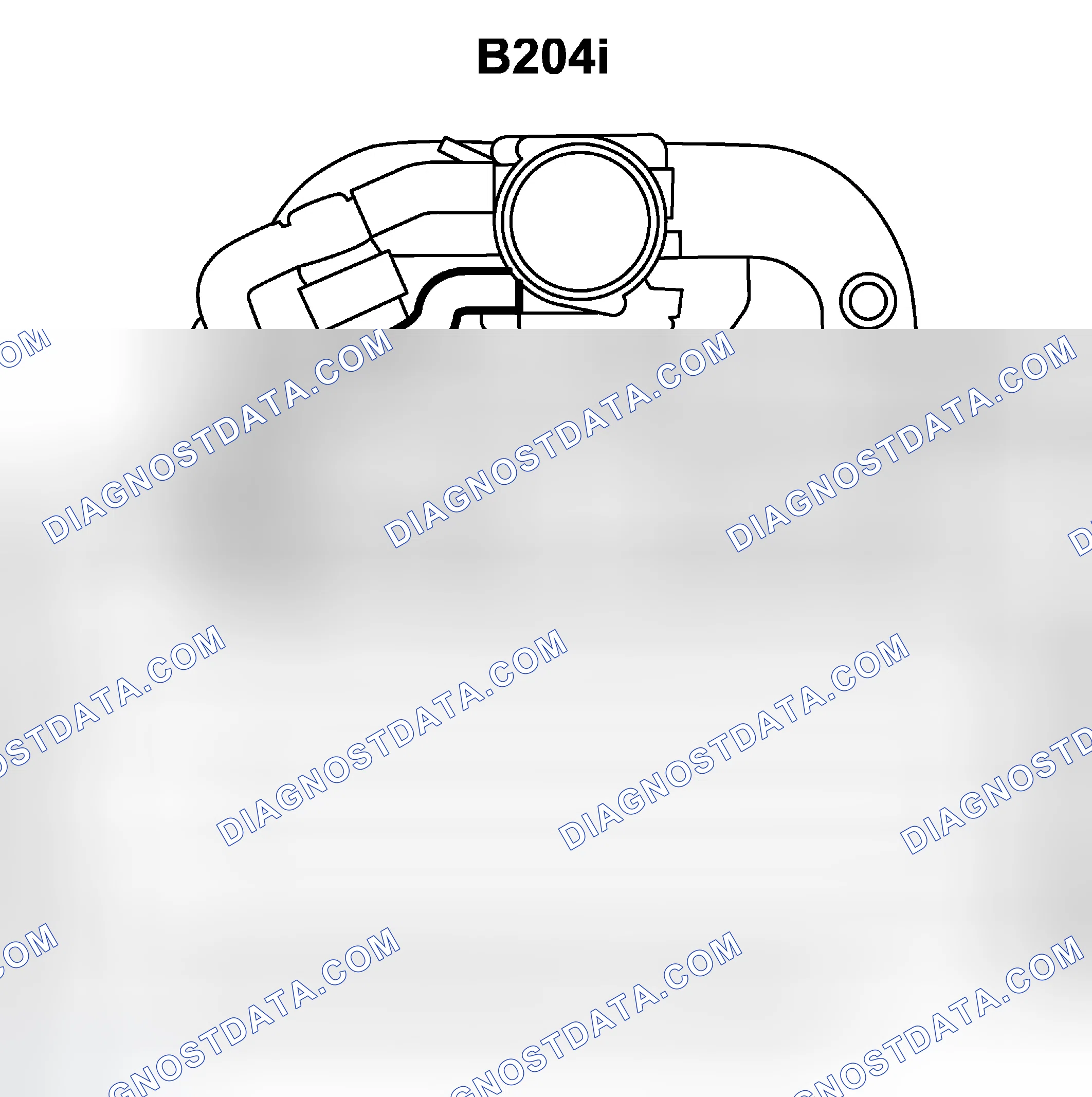 Scheme 34: Identifying Crankcase Ventilation (B204i - 1 Of 2)