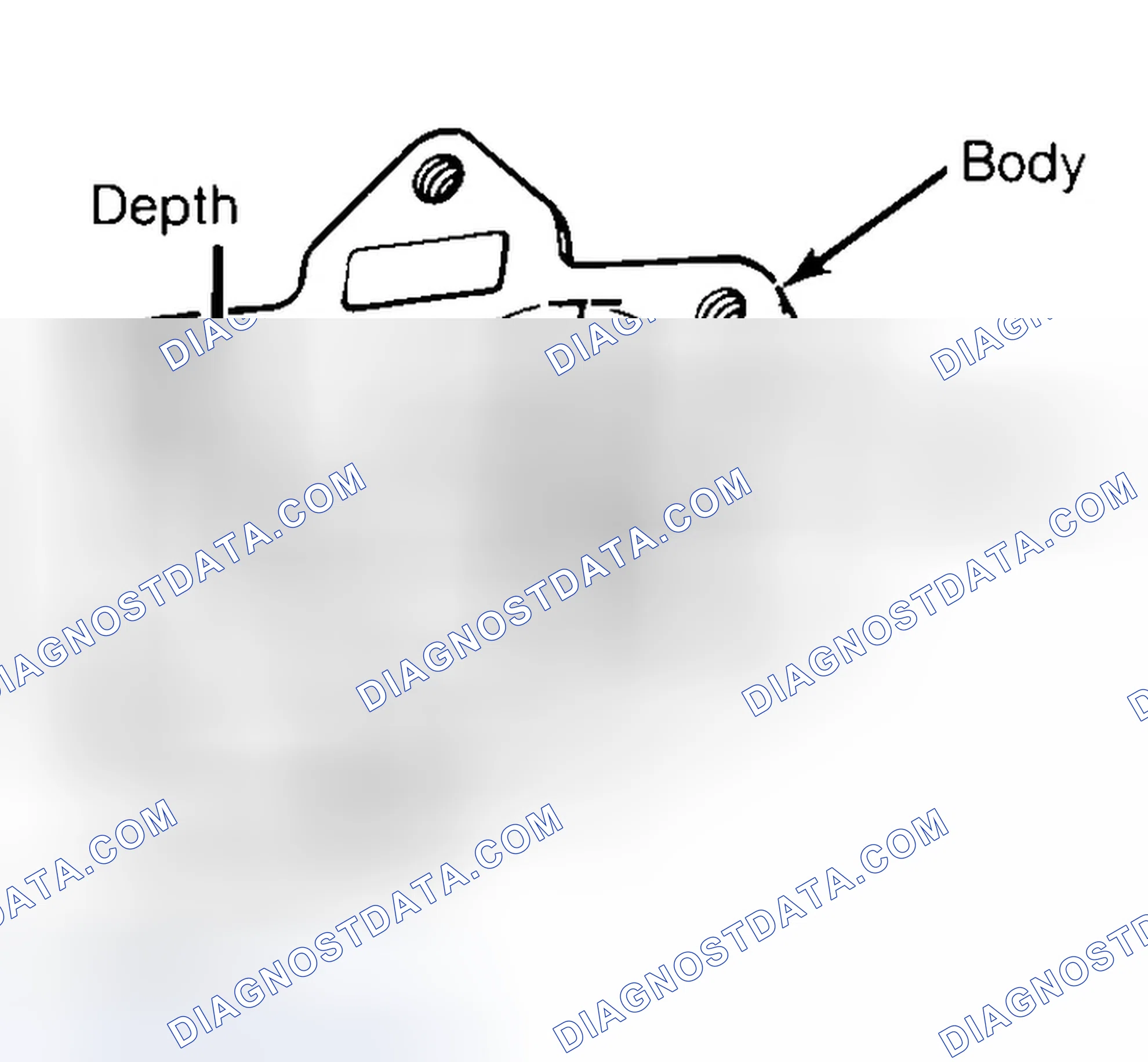 Scheme 35: Measuring Oil Pump Gear Cavity