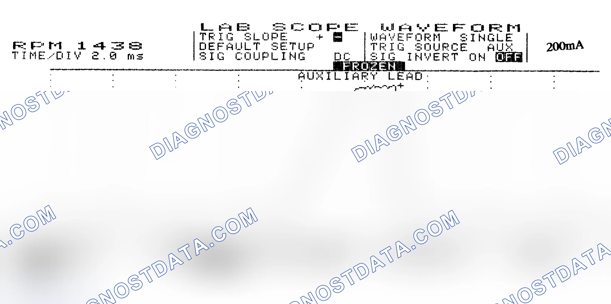 Scheme 15: Single Injector w/Normal Current Flow - Current Pattern