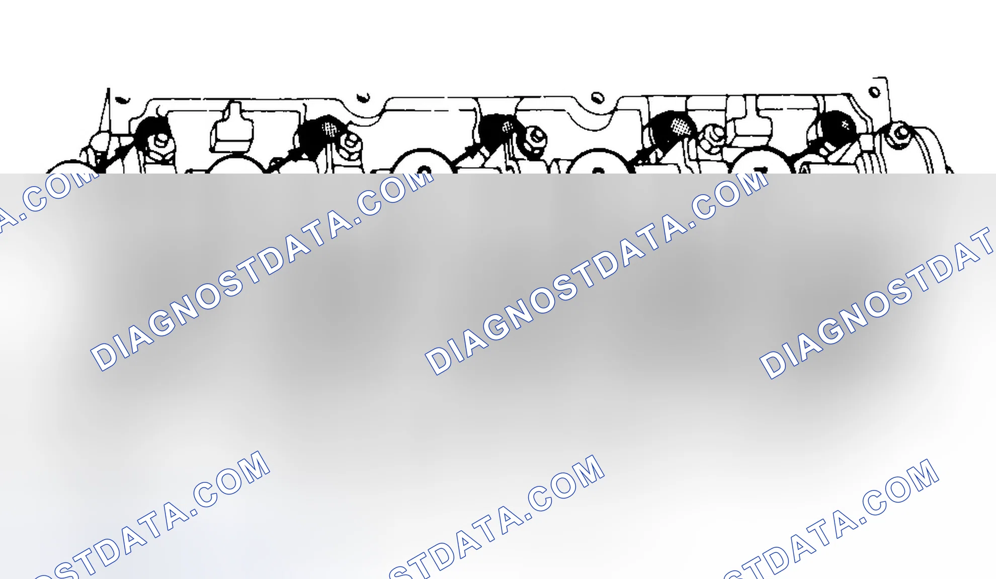 Scheme 7: Typical Cylinder Head Tightening or Loosening Sequence