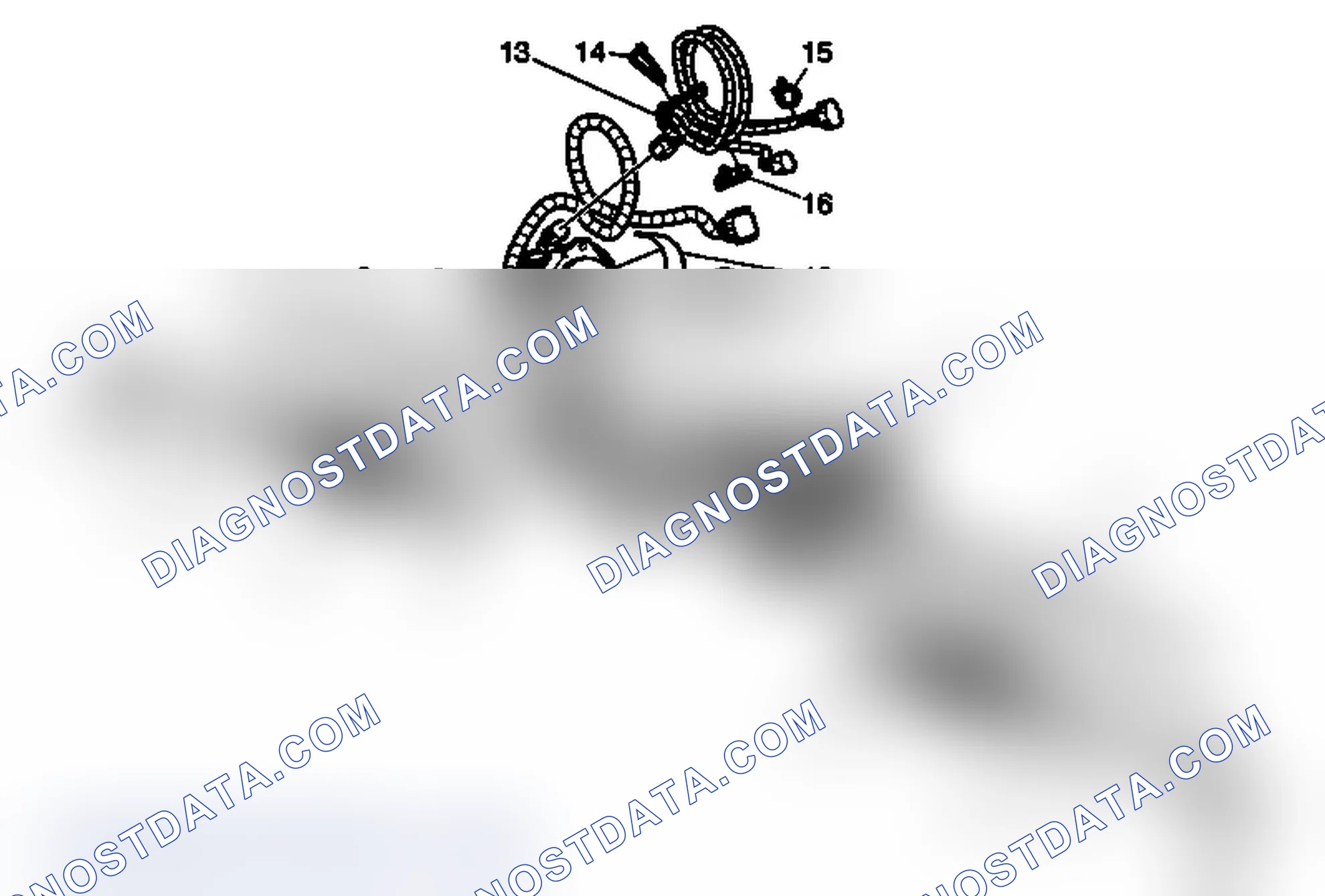 Scheme 4: Power Steering Gear Disassembled View (Two Mode Hybrid)