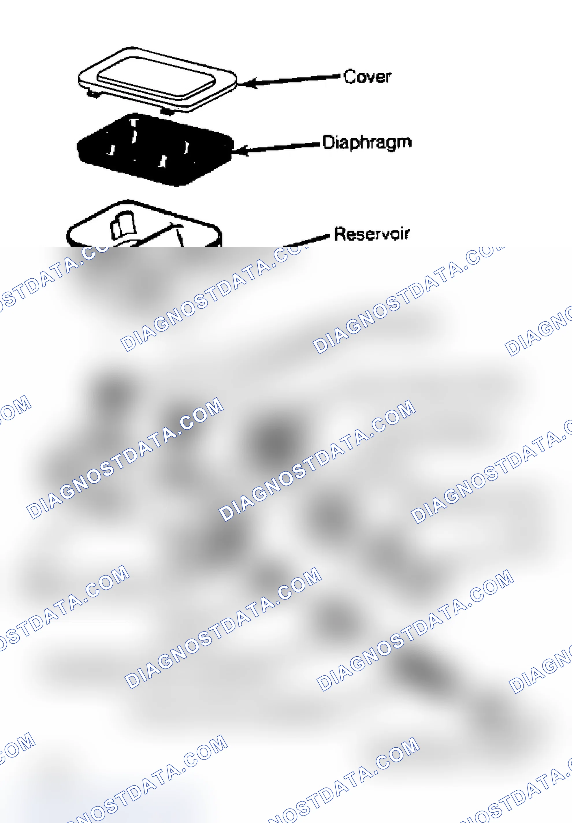 Scheme 34: Exploded View of Quick Take-Up Master Cylinder