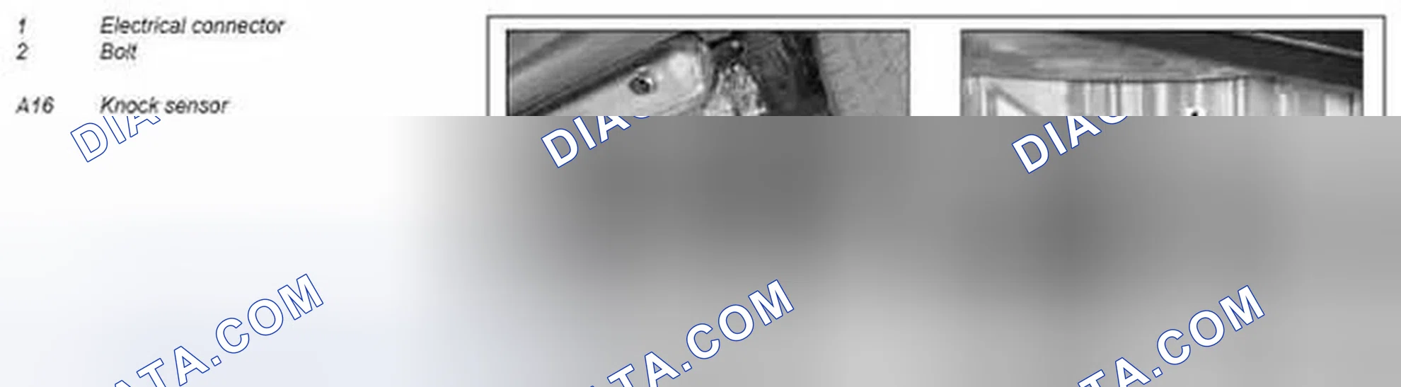Scheme 44: Remove/install knock sensor - AR15.12-P-2185MCU
