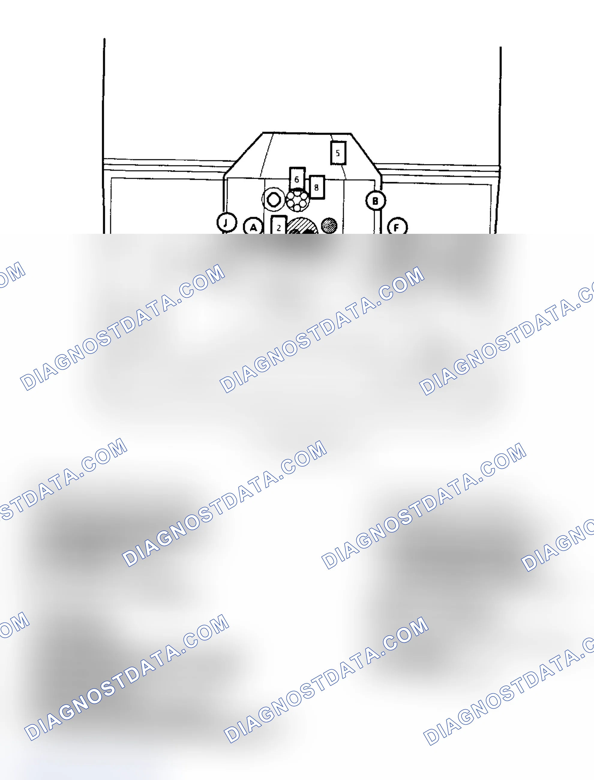 Scheme 60: Component Locations for "P" Series 5.7L