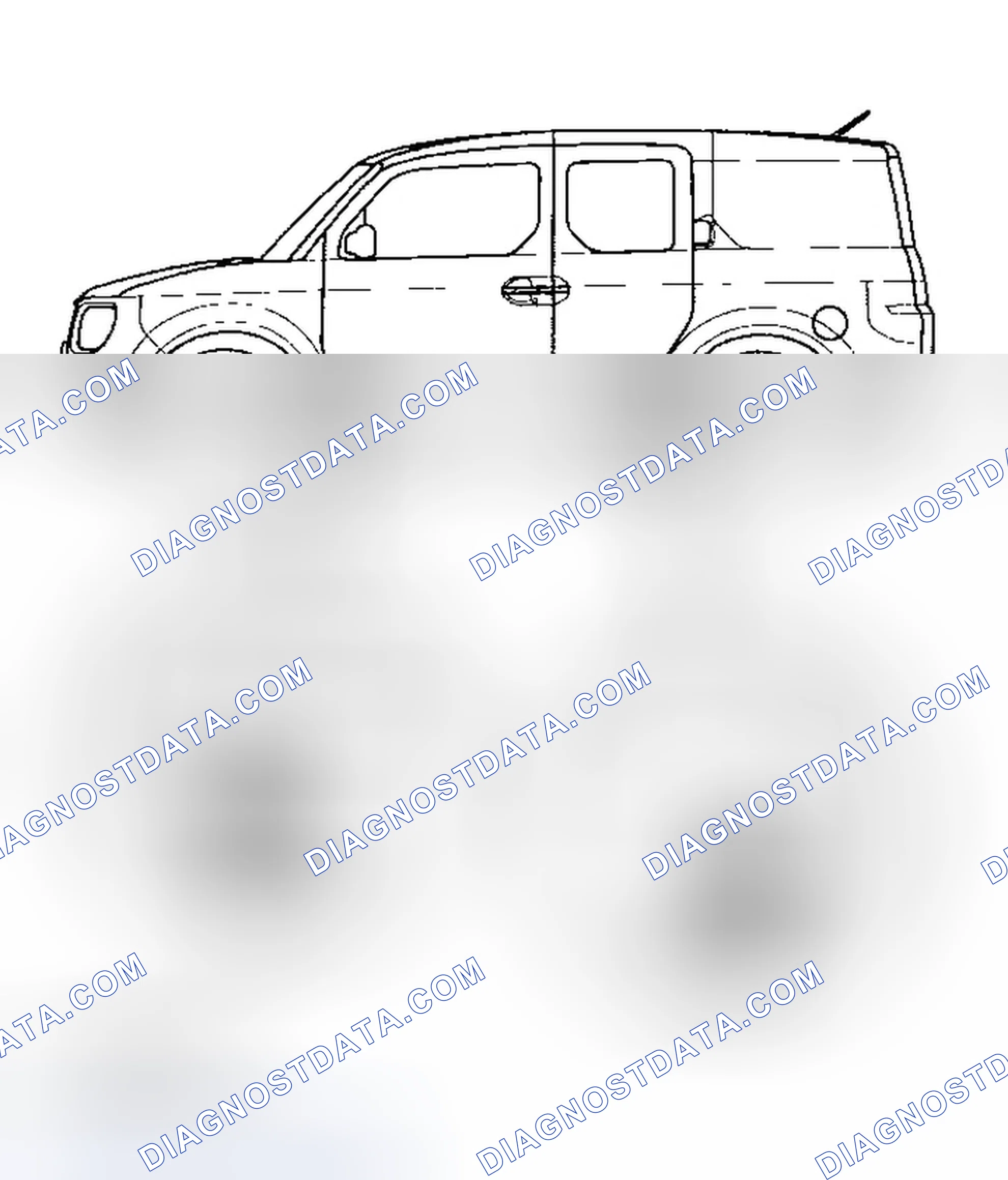 Scheme 63: Starting and accelerating in reverse gear (4WD mode)