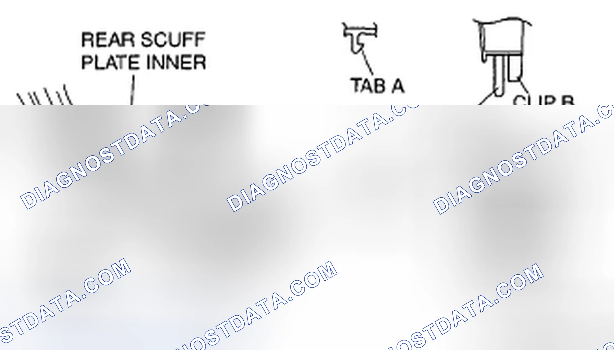 Scheme 55: Rear Scuff Plate Inner