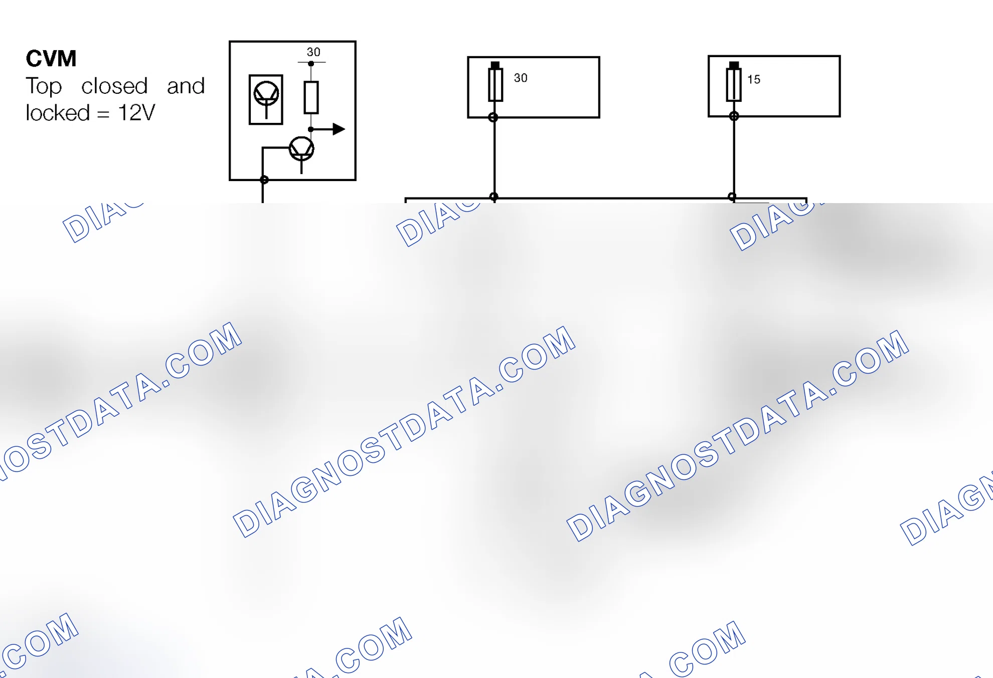 Scheme 163: Defroster Operation Specific To Convertibles