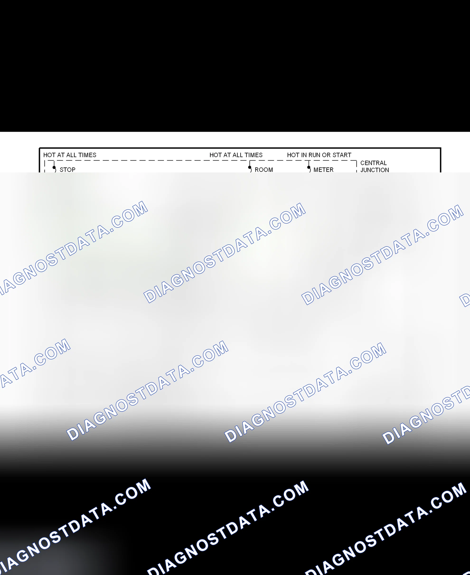 Fig. 17: Shift Interlock System Wiring Diagram (Escort Sedan)