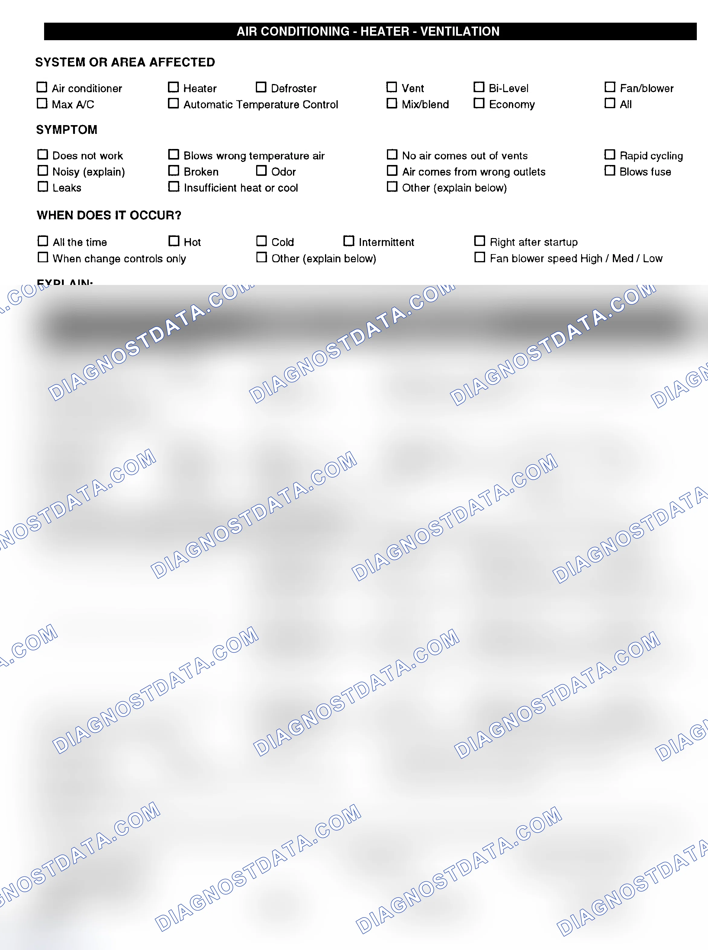 Scheme 4: Symptom Check List - Page 3