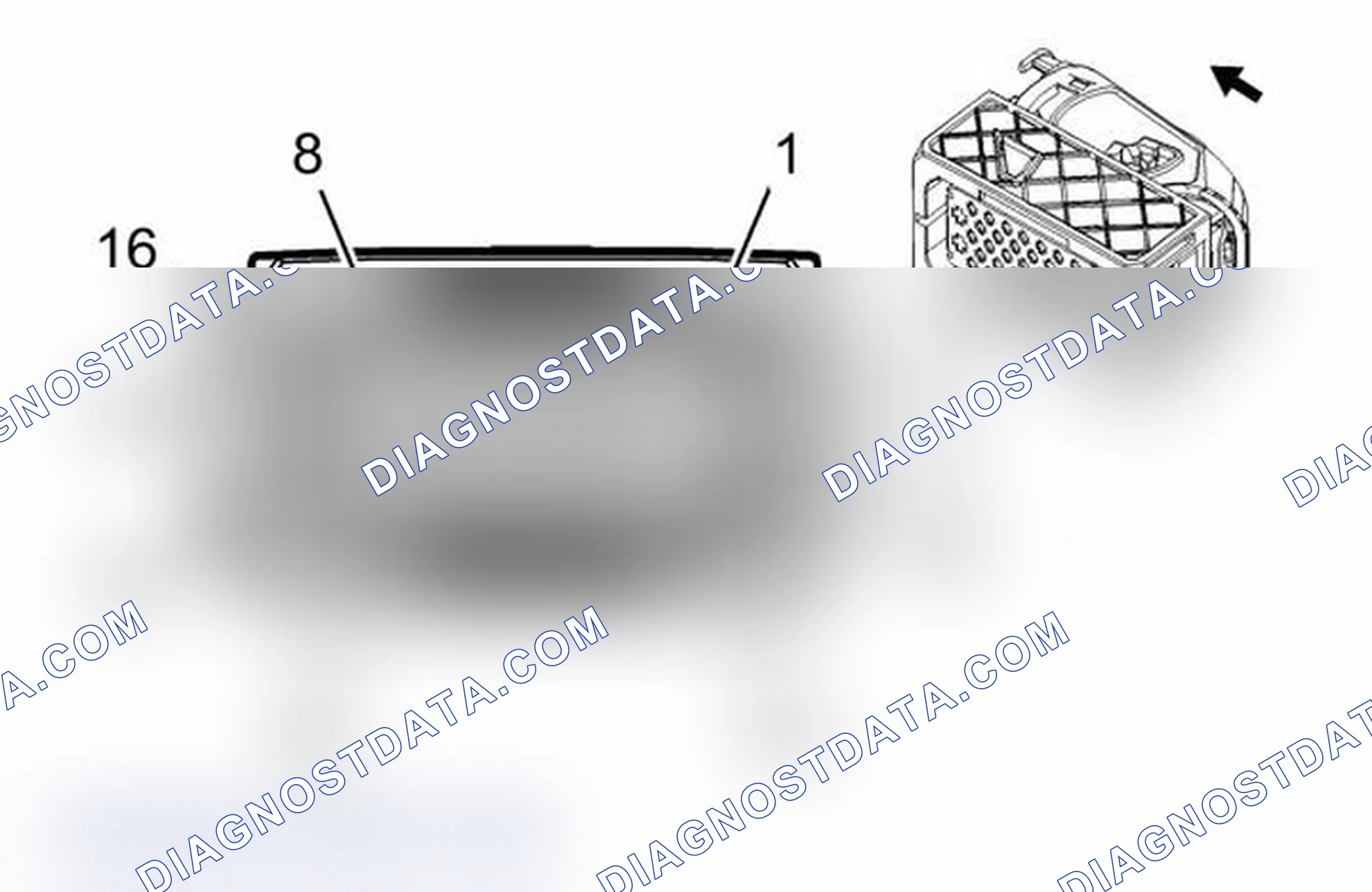 Scheme 230: X115 Engine Harness to Body Harness (LHU)