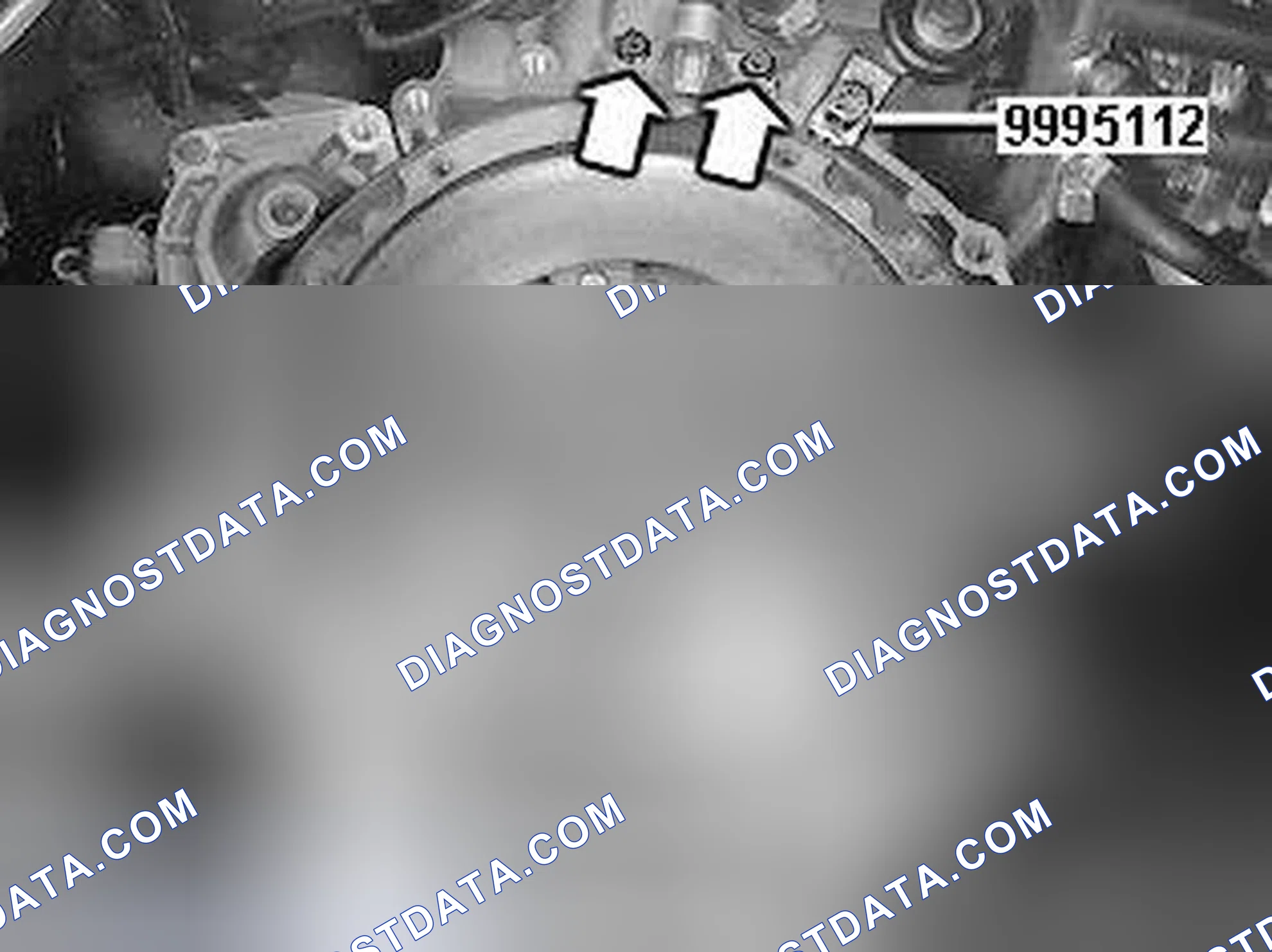 Scheme 51: Installing flywheel and carrier plate