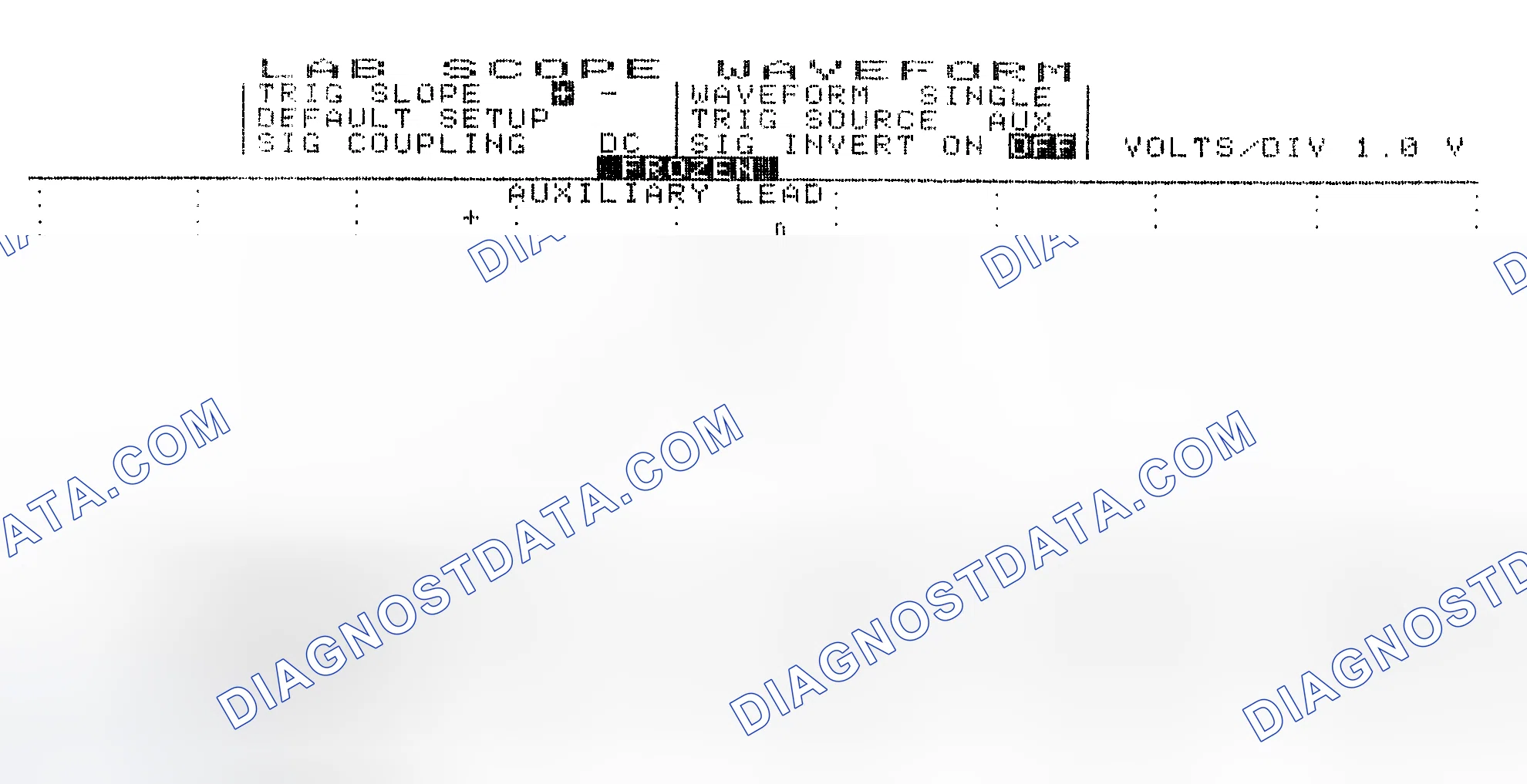 Scheme 19: Single Injector w/Excessive Current Flow - Current Pattern