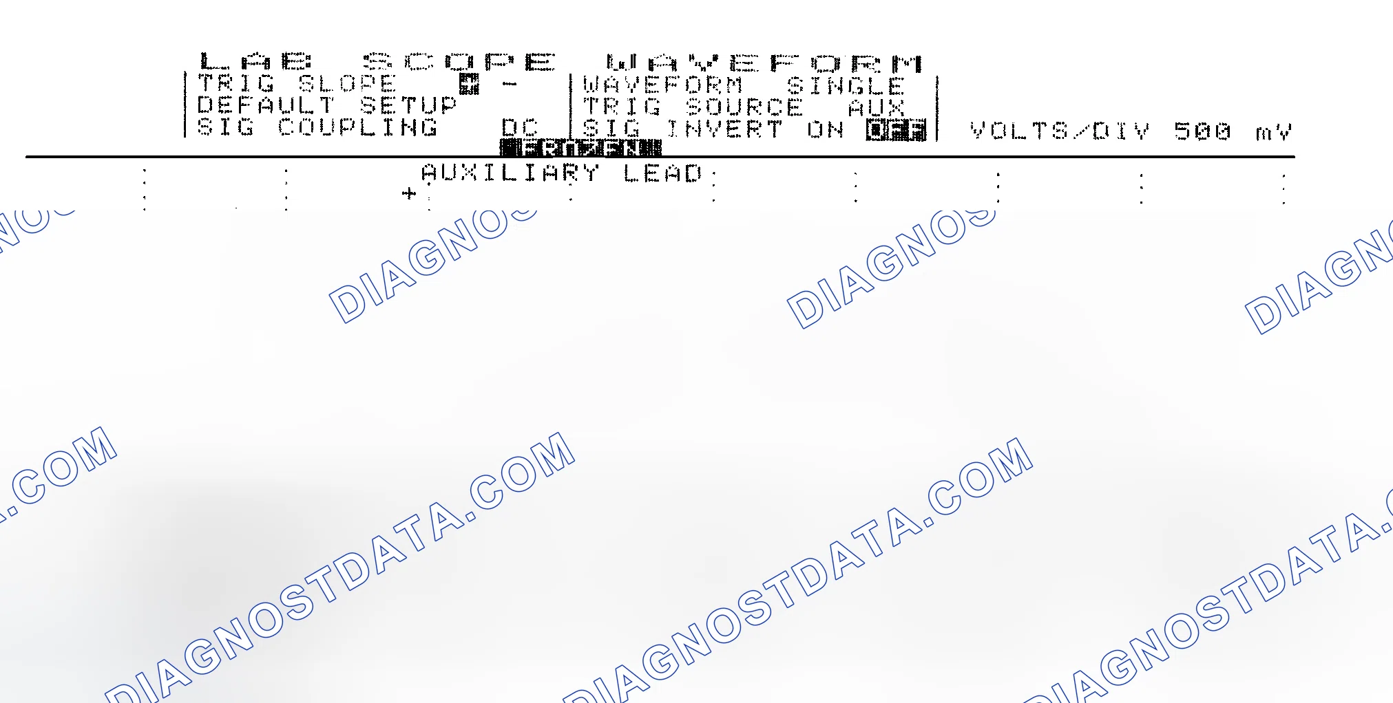 Scheme 14: Single Injector w/Excessive Current Flow - Current Pattern