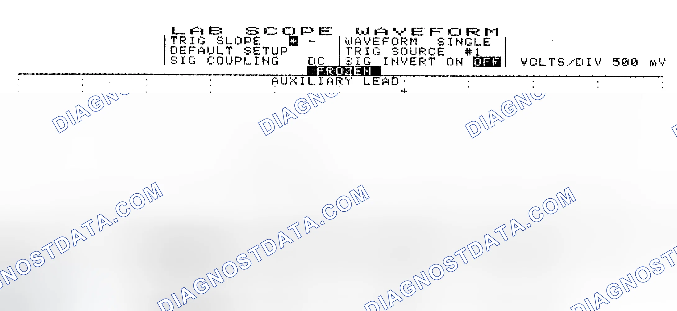 Scheme 10: Single Injector w/Excessive Current Flow - Current Pattern