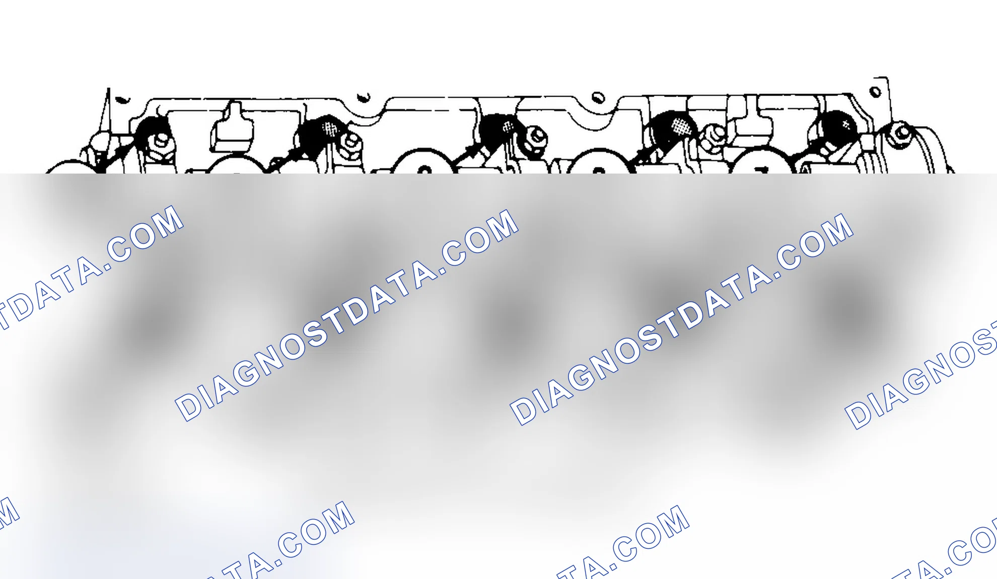 Scheme 3: Typical Cylinder Head Tightening or Loosening Sequence