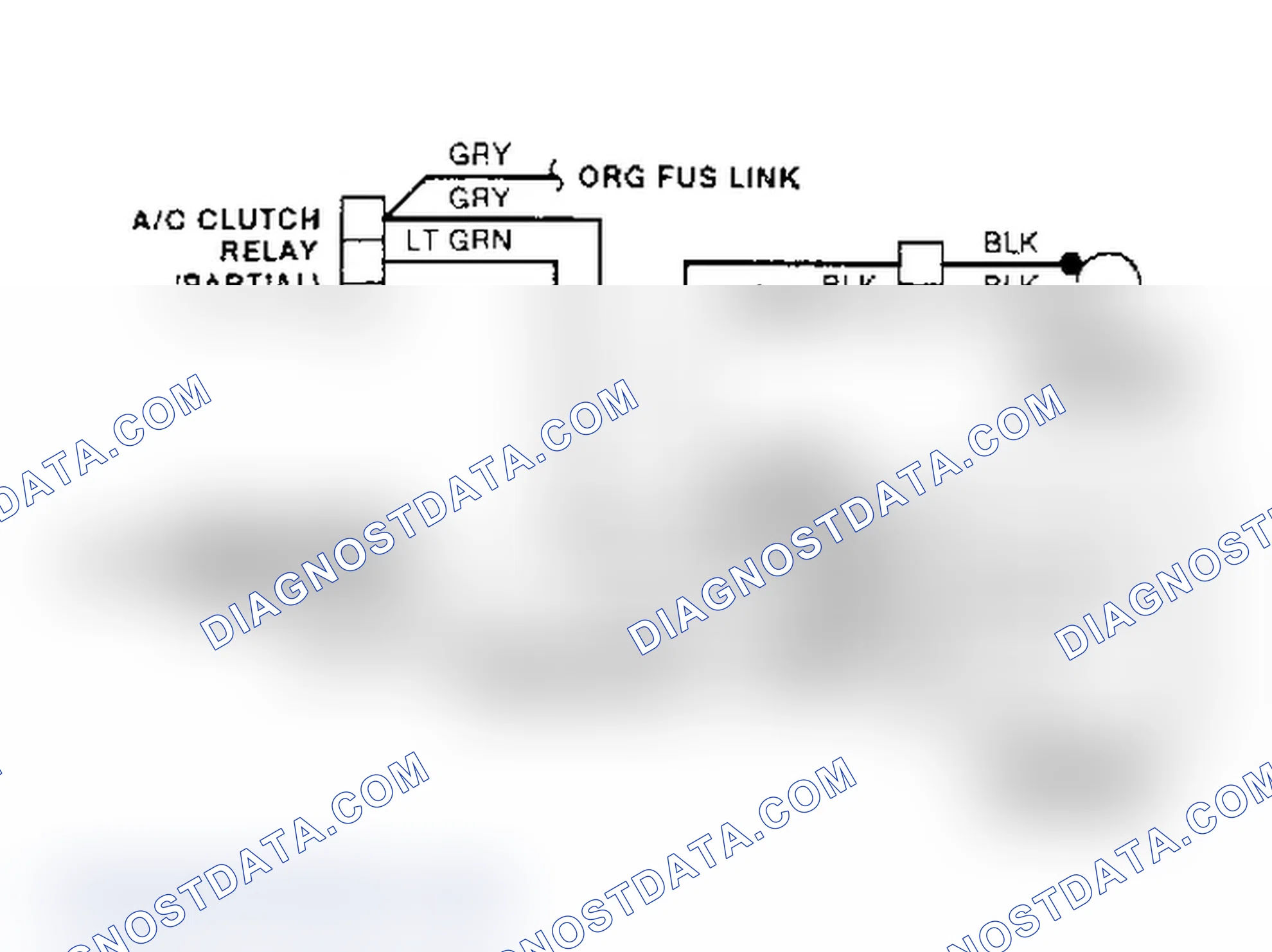 Scheme 6: Electric Cooling Fan Schematic (Acclaim, LeBaron Sedan & Spirit)