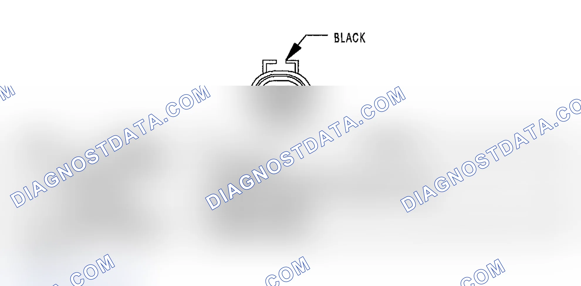Scheme 751: AMBIENT TEMPERATURE SENSOR CONNECTOR END VIEW