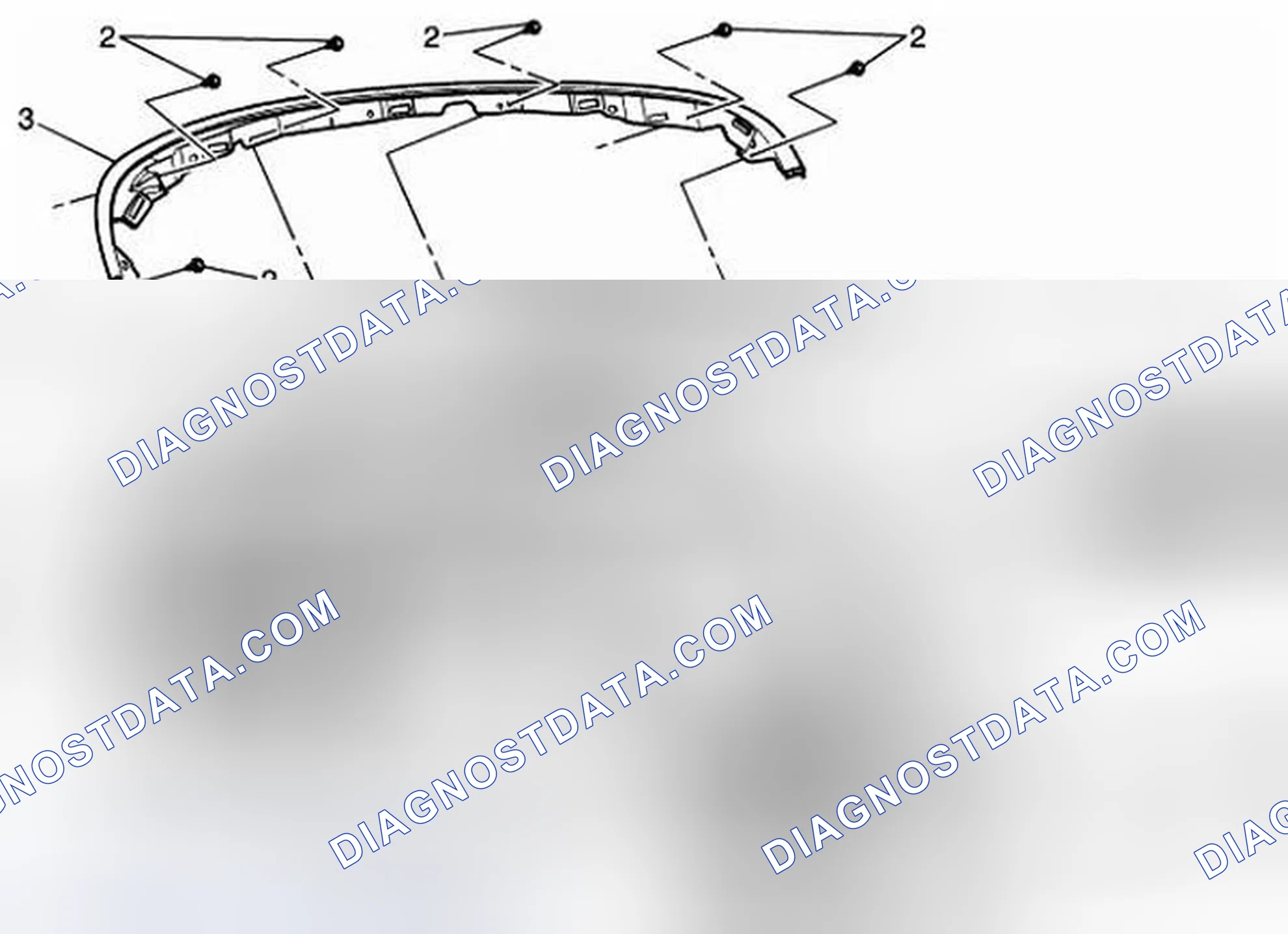 Scheme 30: Instrument Panel Cluster Trim Plate Applique Replacement - Upper