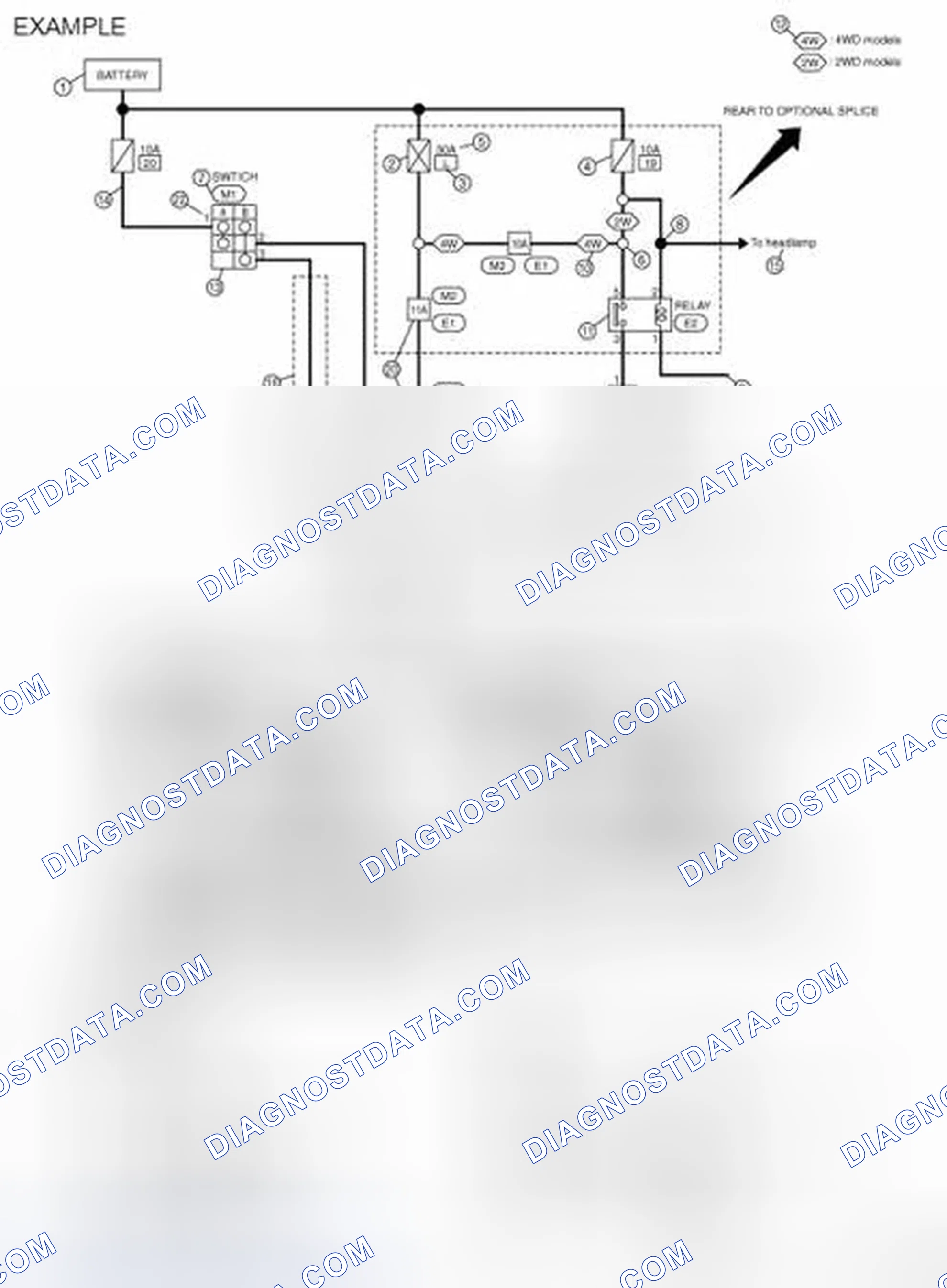 Scheme 24: Sample/wiring diagram - example