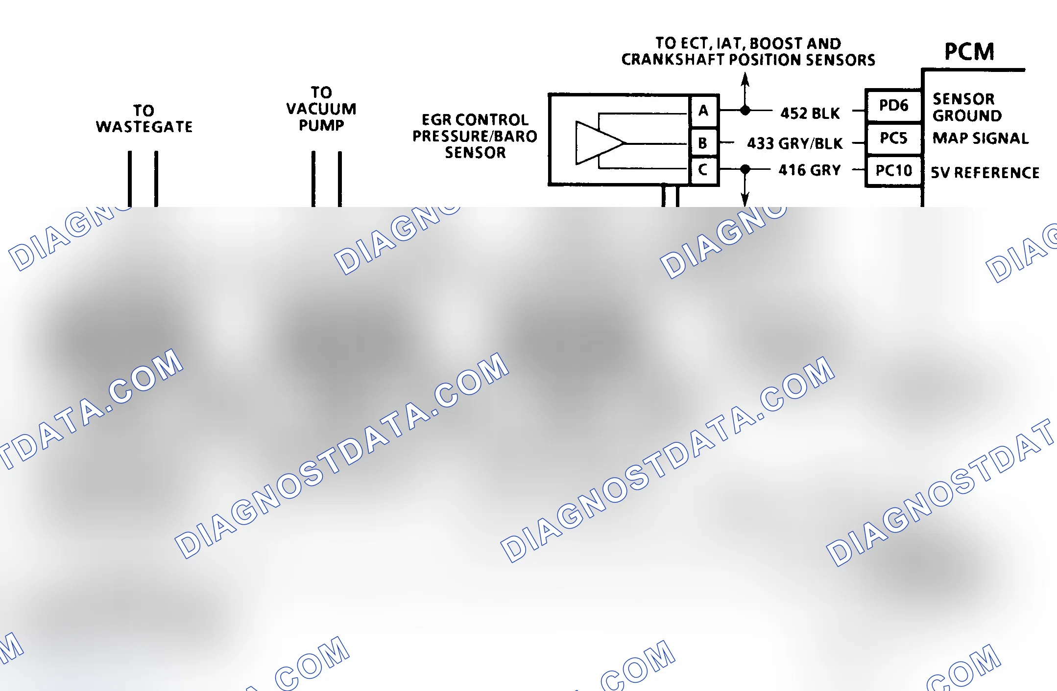 Scheme 339: DTC 32 Schematic ("C" & "K" Series) EGR Circuit Error