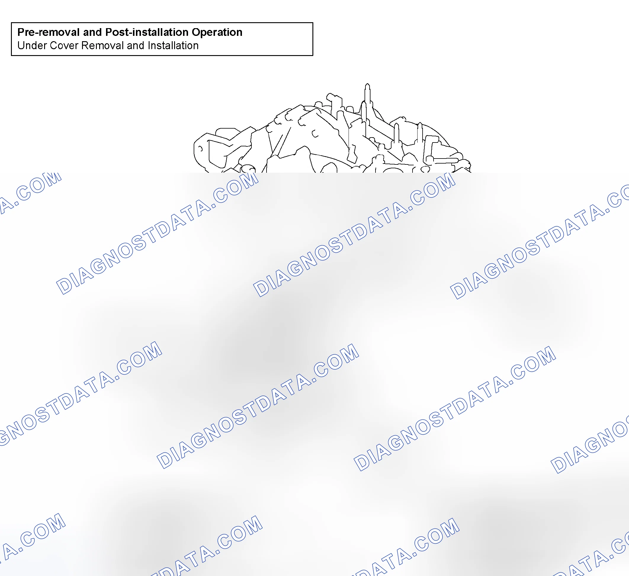 Scheme 4: REMOVAL AND INSTALLATION < 3.8L ENGINE >