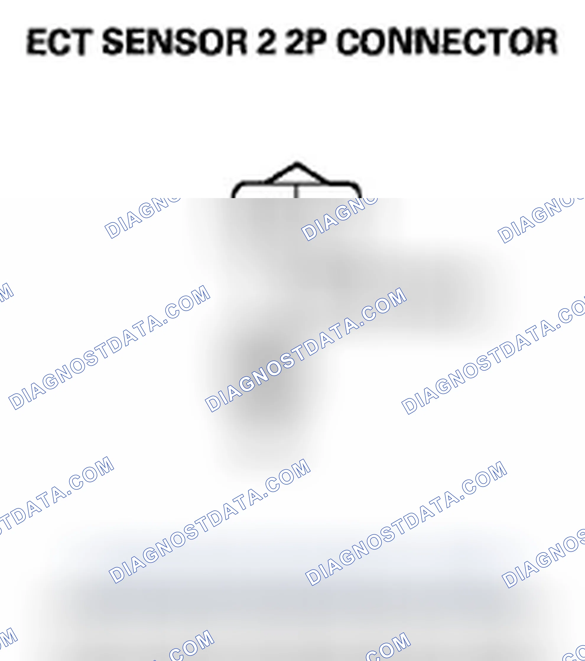 Scheme 897: DTC P2184: ECT Sensor 2 Circuit Low Voltage