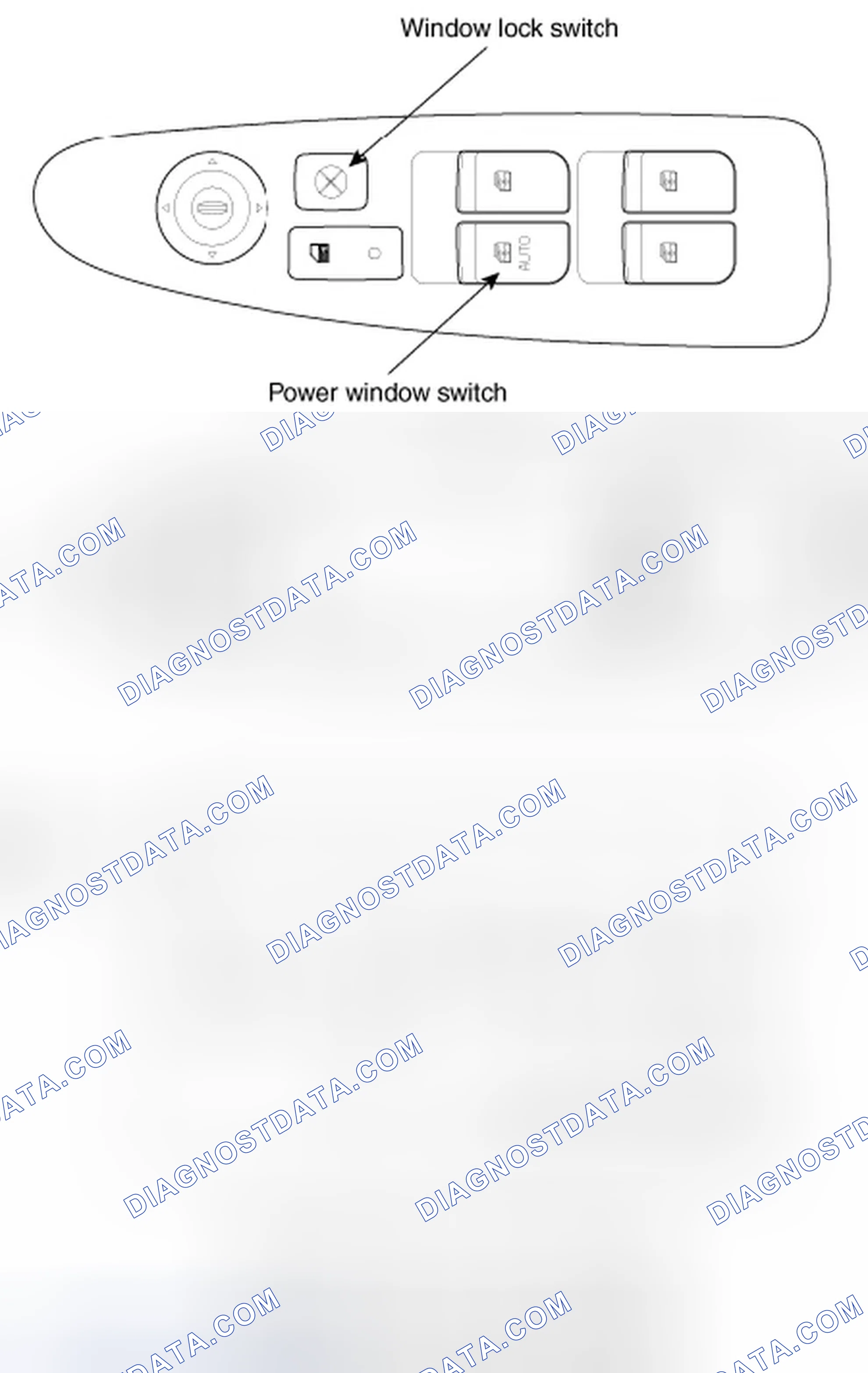 Scheme 16: Driver Power Window Switch