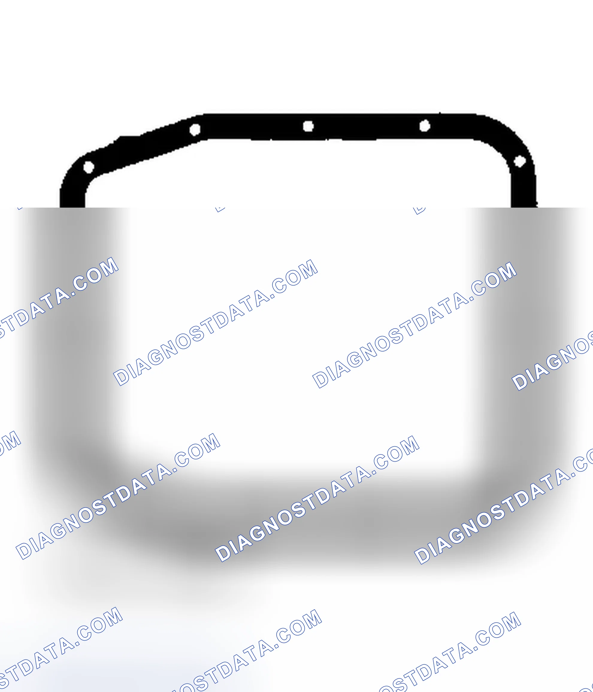 Scheme 71: Identifying Oil Pan Gasket (4R70W)