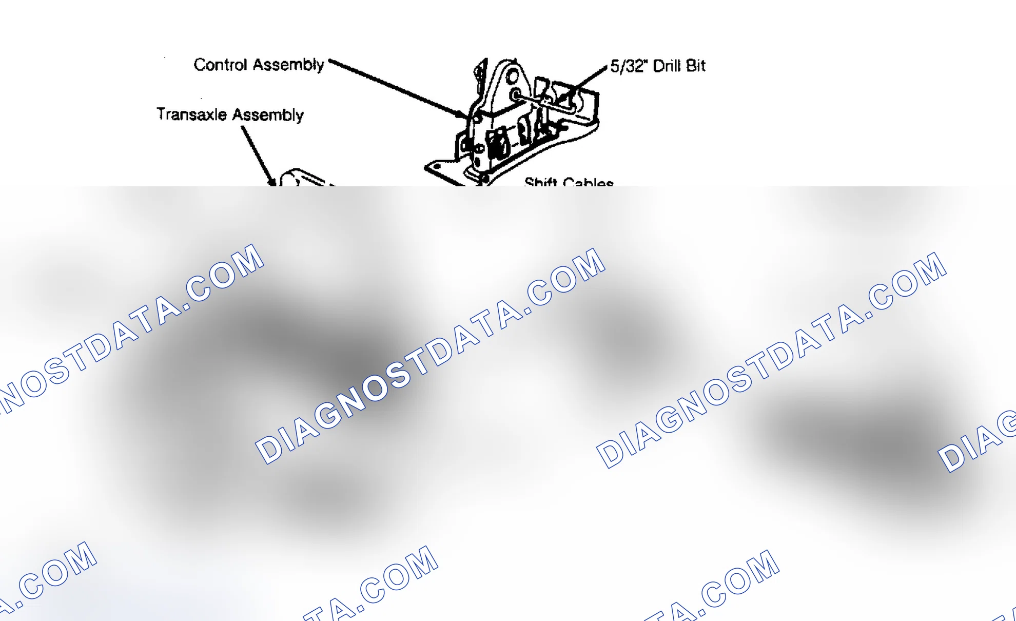 Scheme 14: Transaxle Shift Cables - Isuzu 76mm Transaxle (Exc. Fiero)