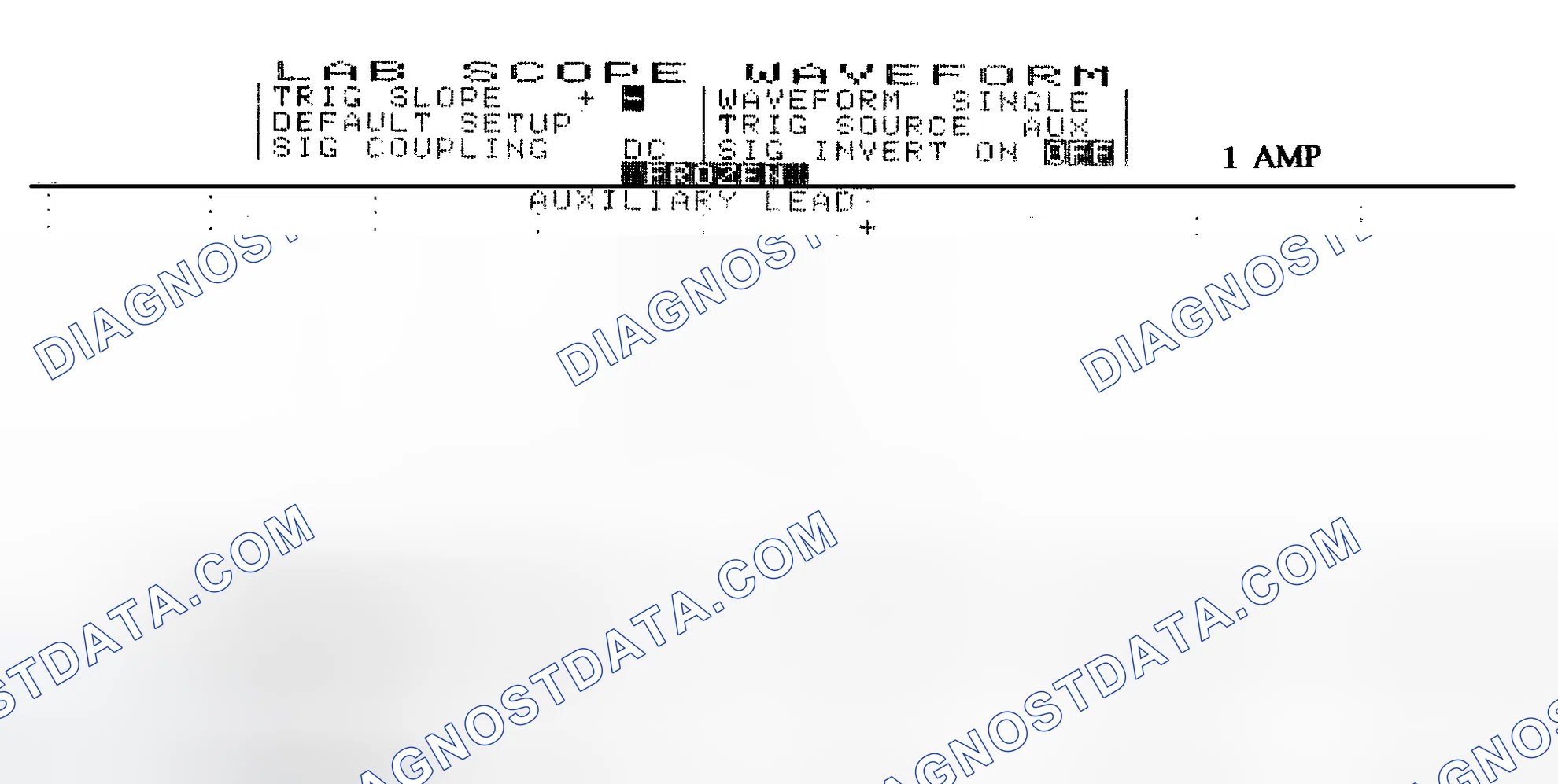 Scheme 20: Single Injector w/Normal Current Flow - Current Pattern
