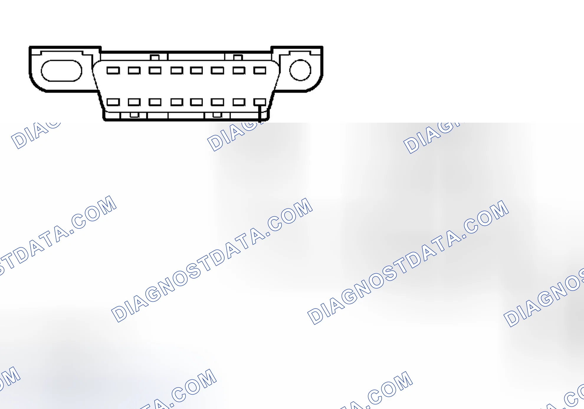 Scheme 18: PINPOINT TEST I: NO MODULE/NETWORK COMMUNICATION - NO POWER TO THE DIAGNOSTIC TOOL