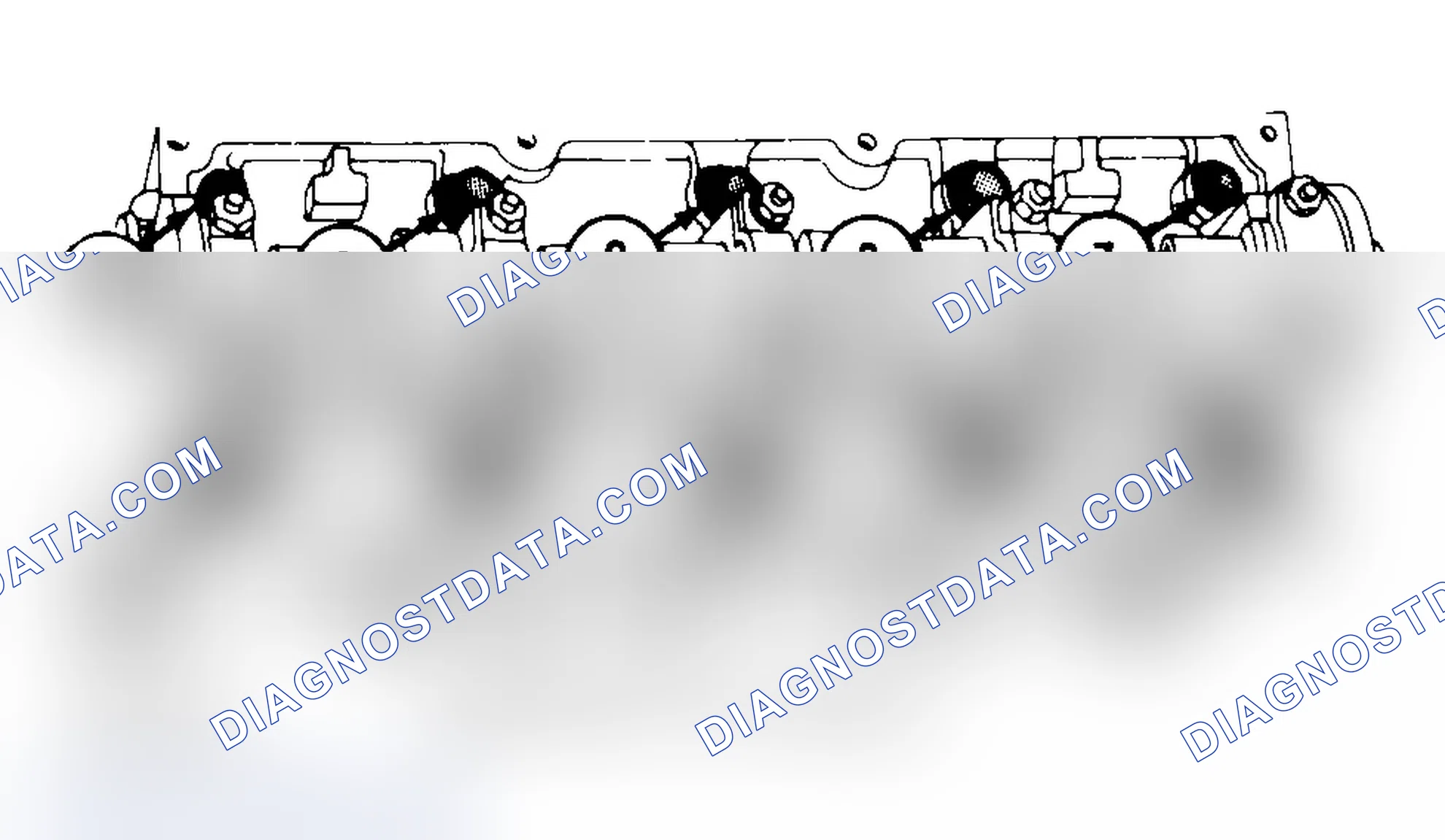 Scheme 3: Typical Cylinder Head Tightening or Loosening Sequence