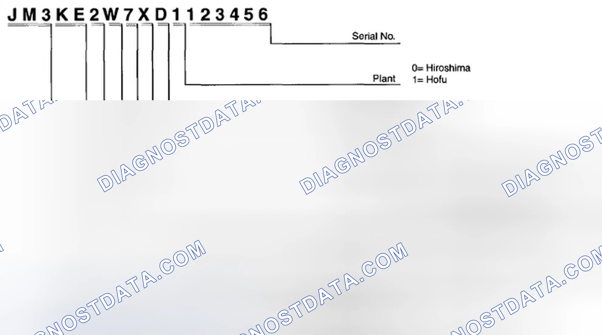 Scheme 1: Identifying Vehicle Identification Number Code