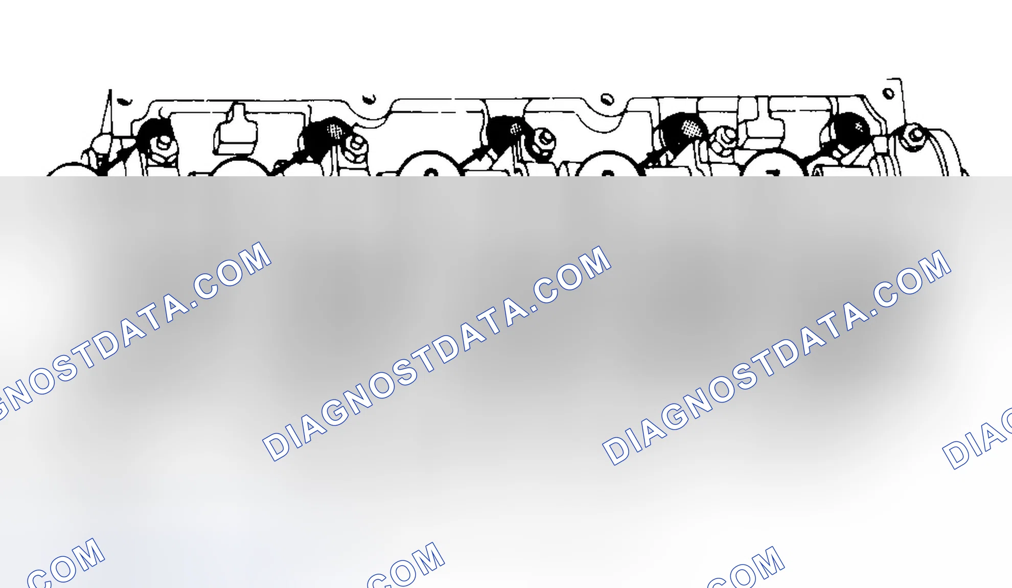 Scheme 7: Typical Cylinder Head Tightening or Loosening Sequence