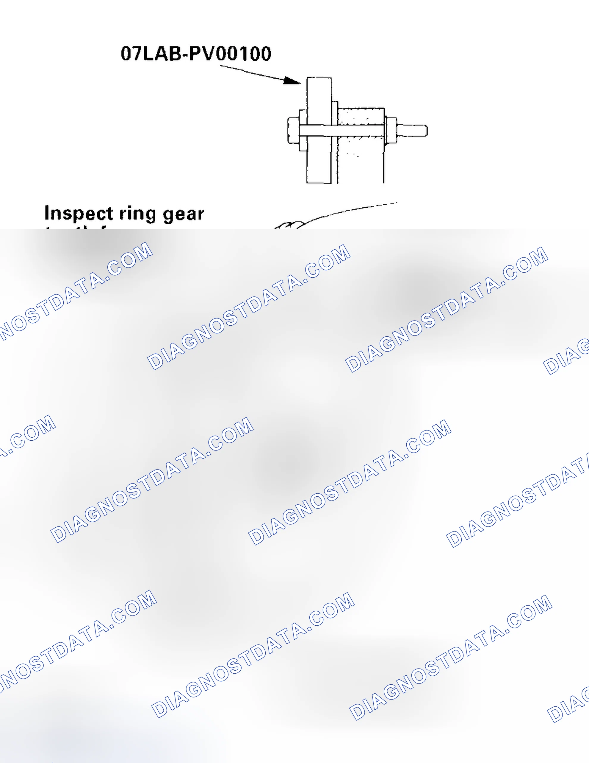 Scheme 232: Special Tools Required