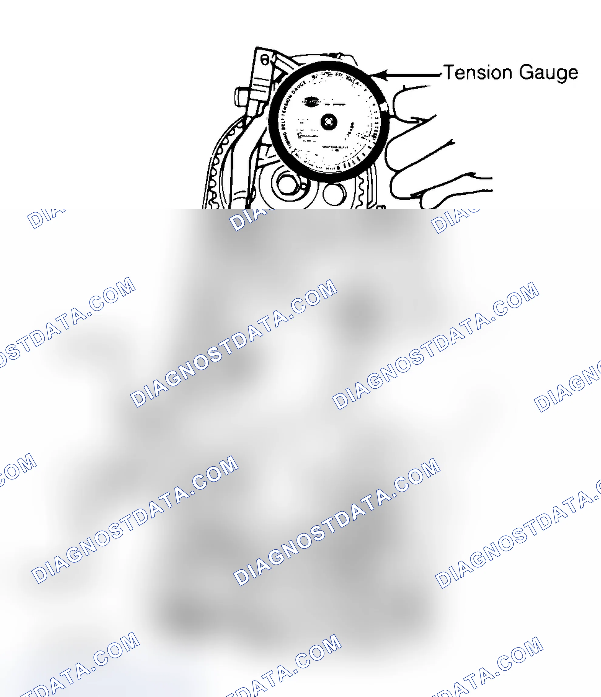 Scheme 3: Adjusting Typical Timing Belt Tension