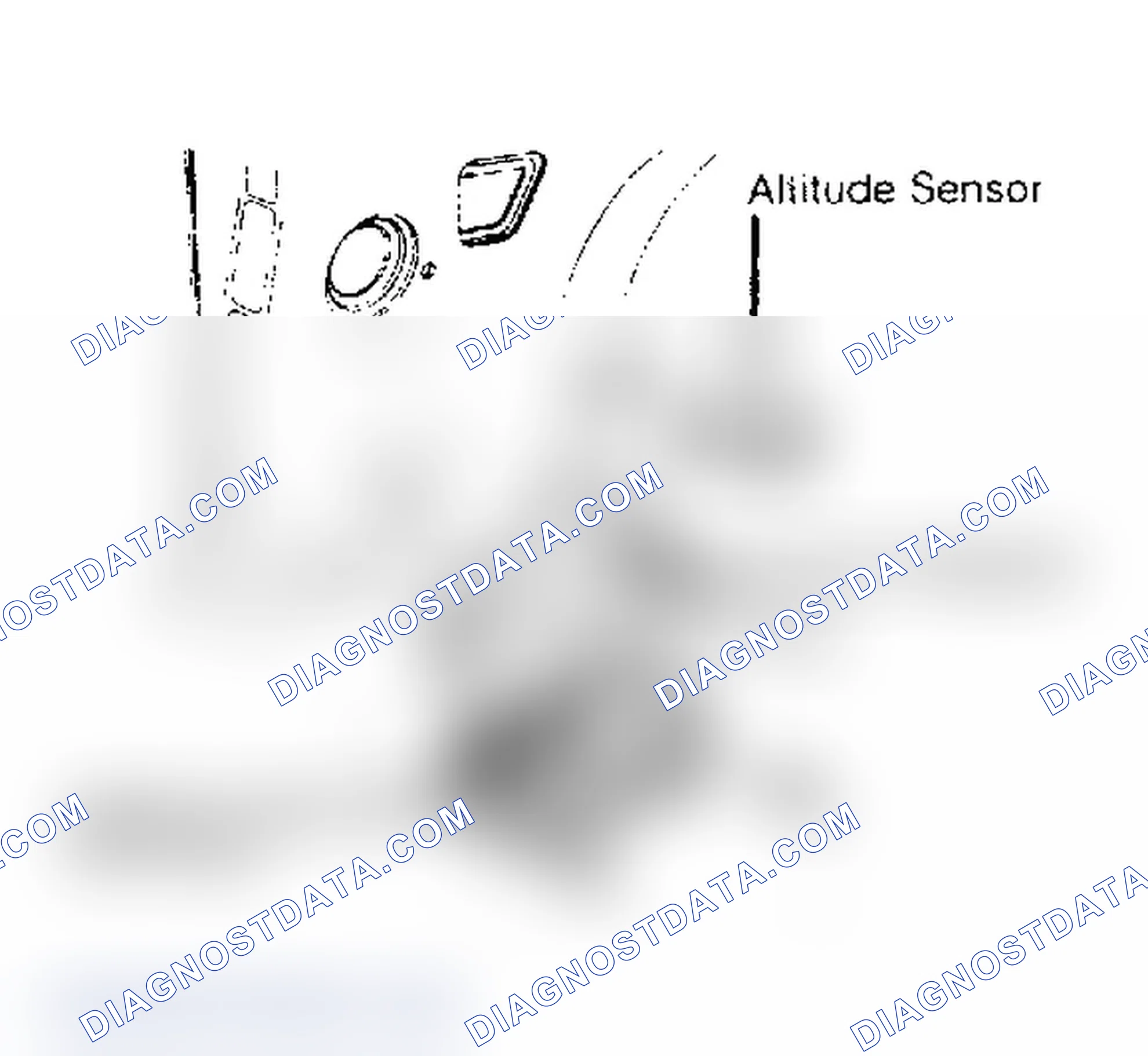 Scheme 23: Location of Ignition Control Unit & Altitude Sensor