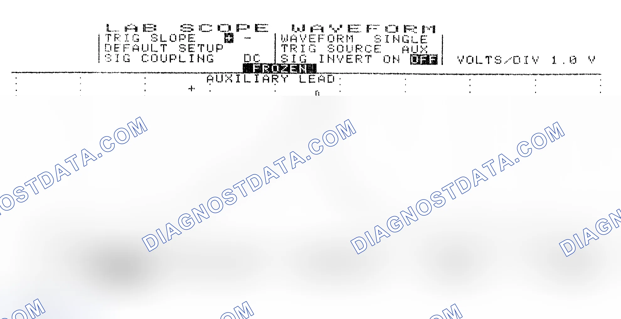 Scheme 19: Single Injector w/Excessive Current Flow - Current Pattern