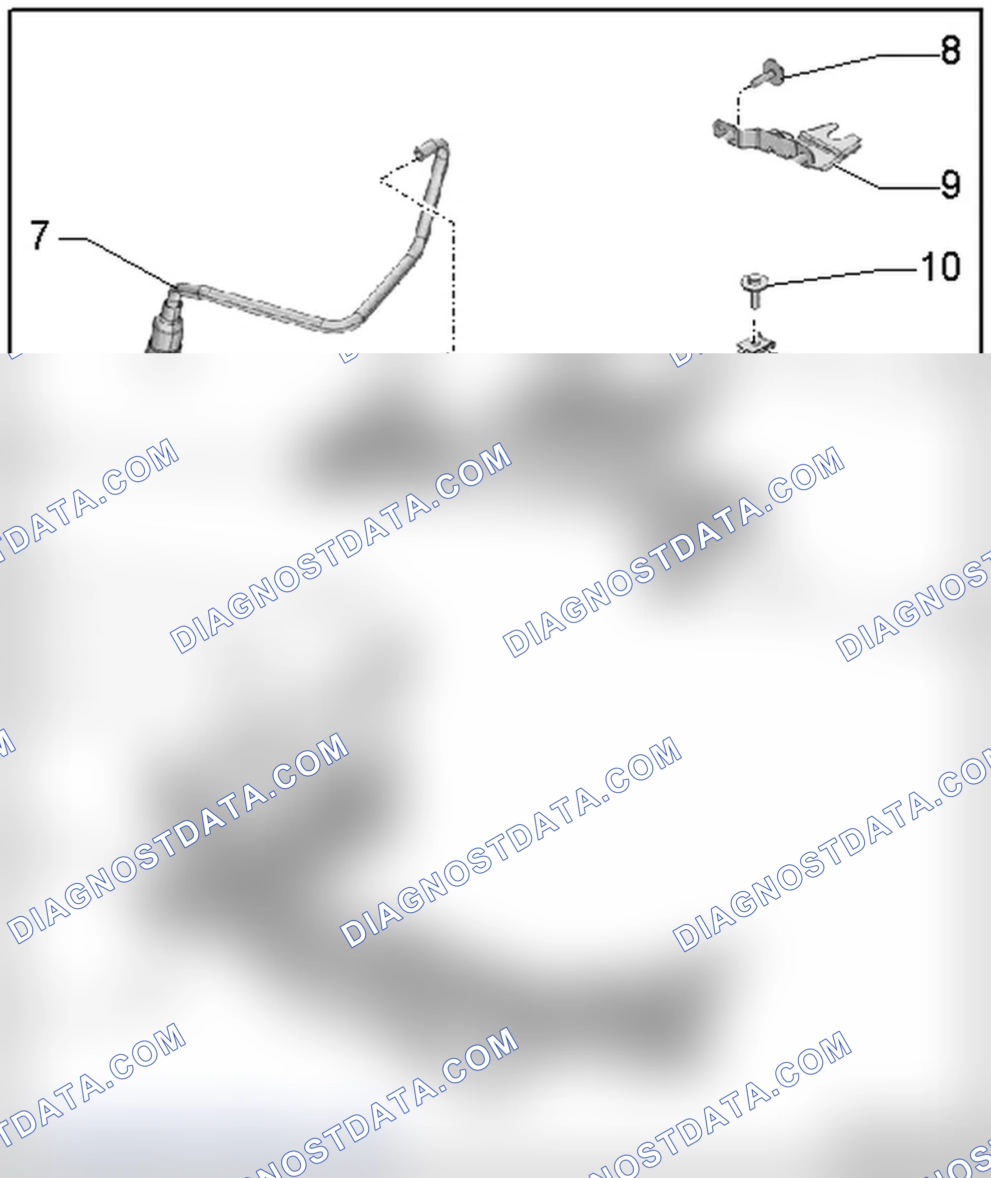 Scheme 14: HEADLAMP HOUSING BRACKET AND MOUNT OVERVIEW - VEHICLES FROM MY 2012