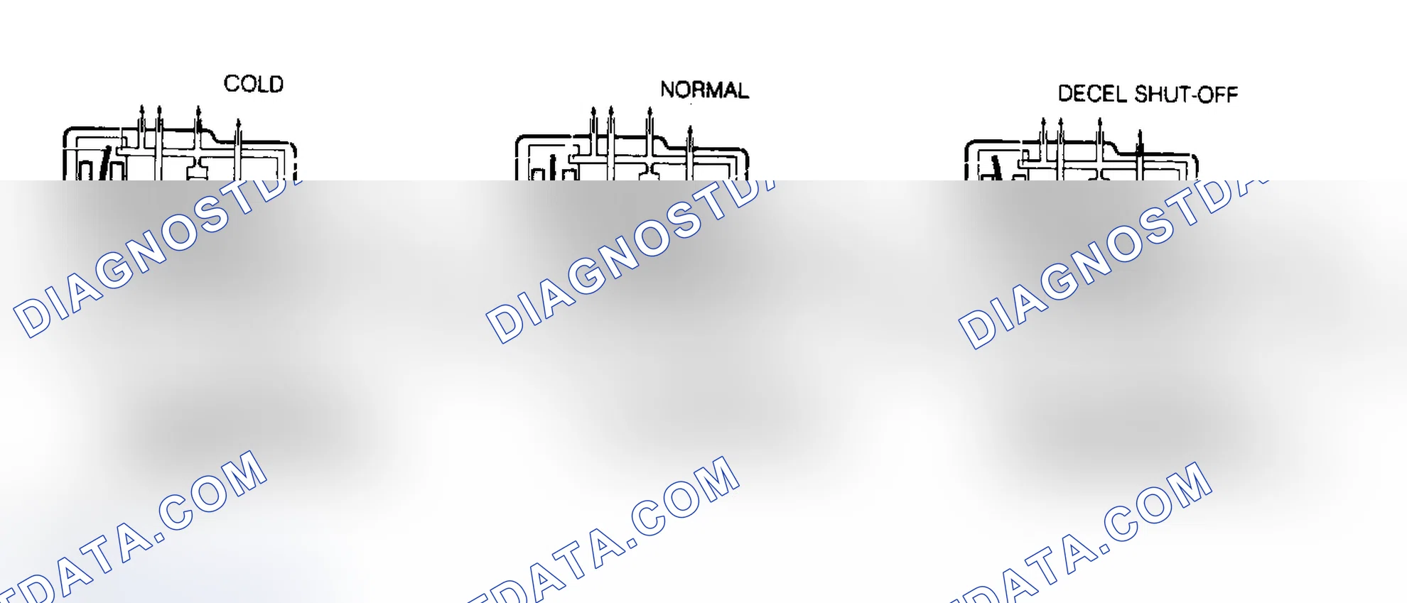 Scheme 3: Effect Of Differential Pressure Regulator Plate Position On Fuel Distributor Note pressure control valve reaction to plate position.