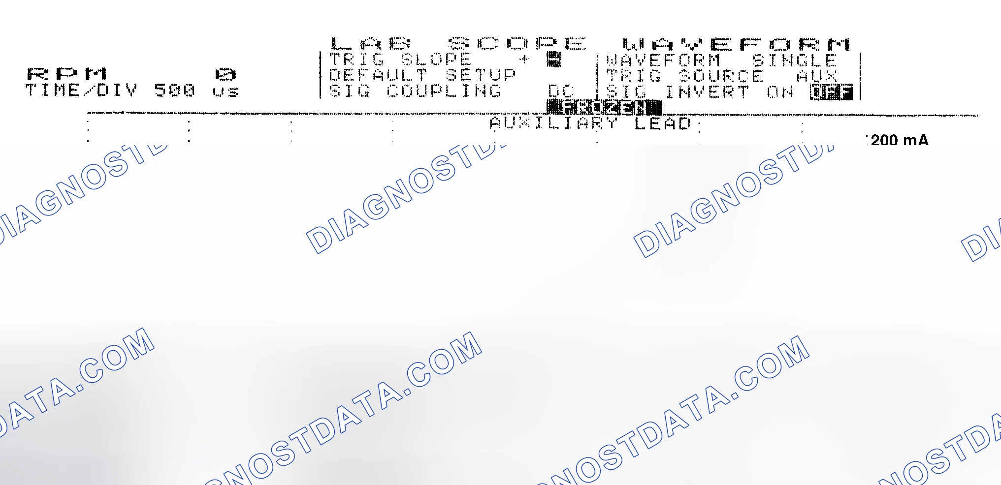 Scheme 17: Single Injector w/Normal Current Flow - Current Pattern