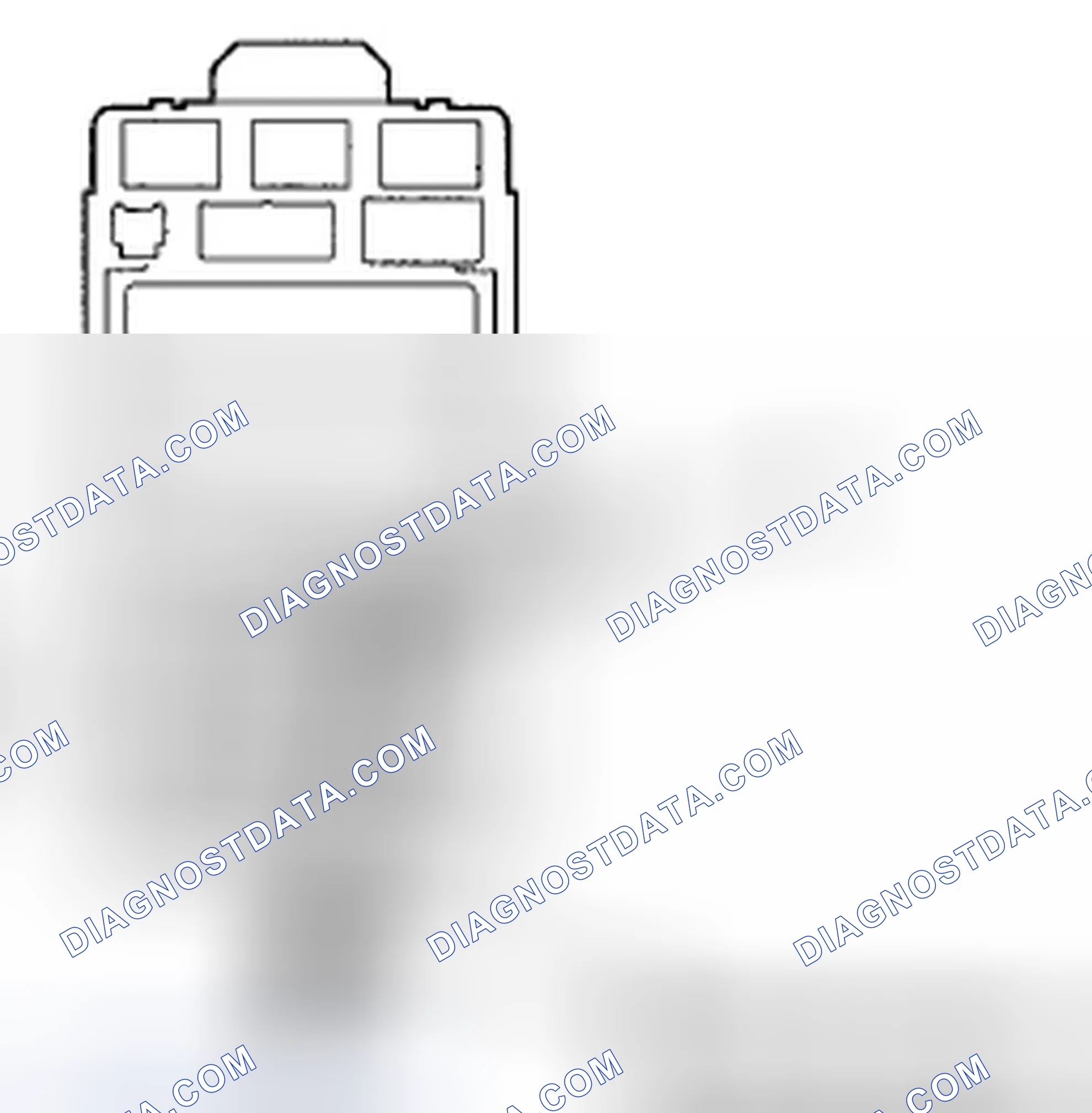Scheme 11: Troubleshooting - B-CAN System Diagnosis Test Mode 1 and Test Mode 2 (without the HDS)
