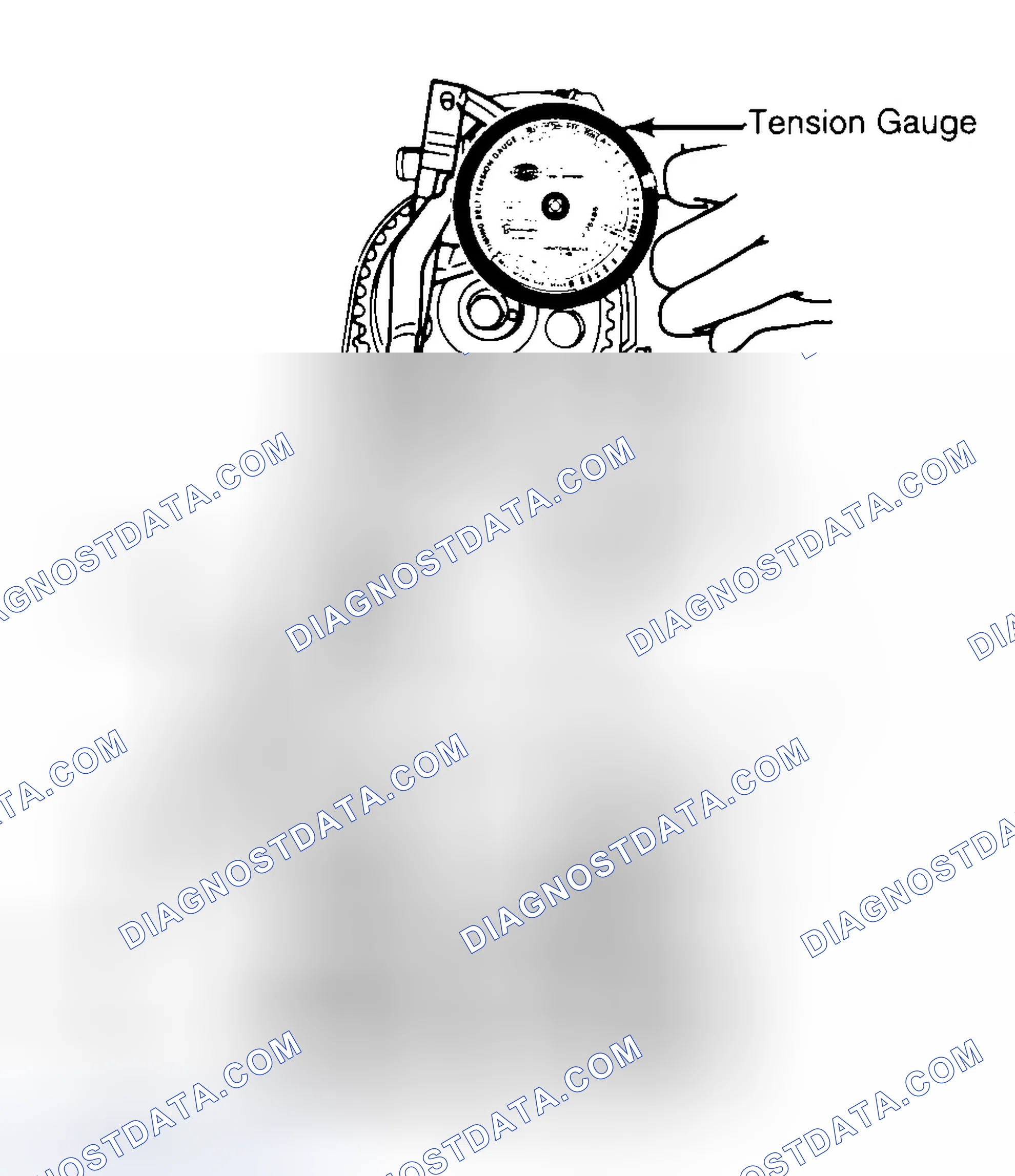 Scheme 3: Adjusting Typical Timing Belt Tension