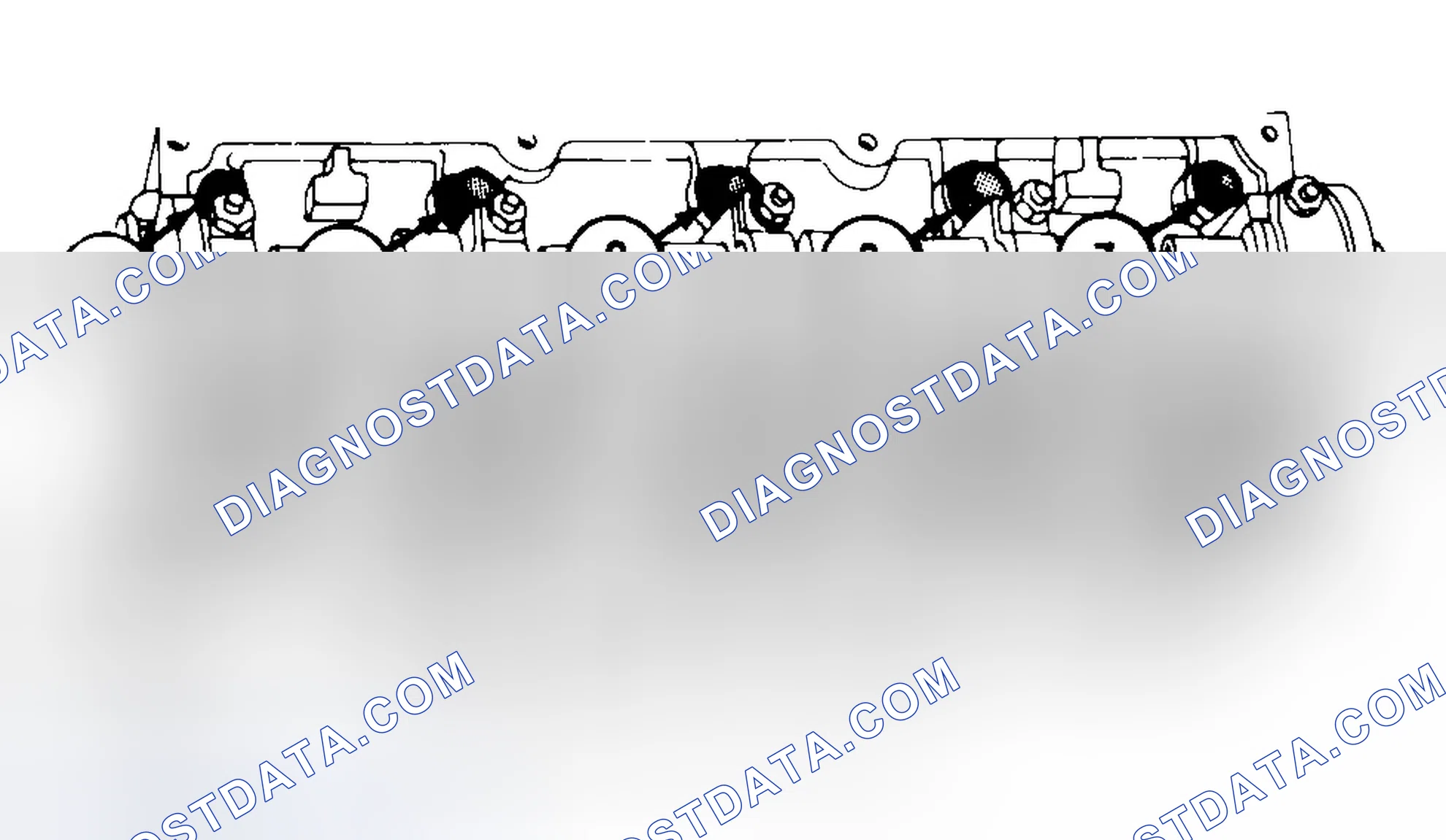 Scheme 7: Typical Cylinder Head Tightening or Loosening Sequence