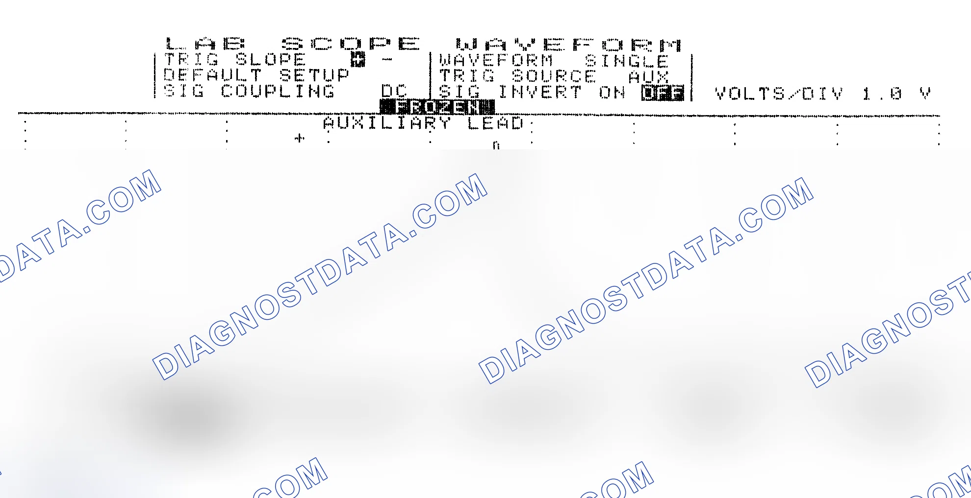 Scheme 19: Single Injector w/Excessive Current Flow - Current Pattern