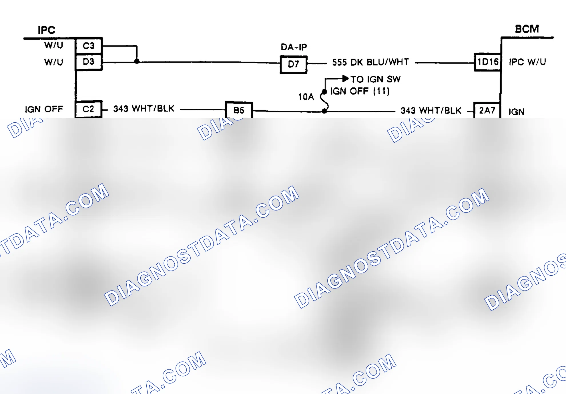 Scheme 96: CHART A, LOSS OF IPC DISPLAY (CRT EQUIPPED TORONADO & TROFEO)