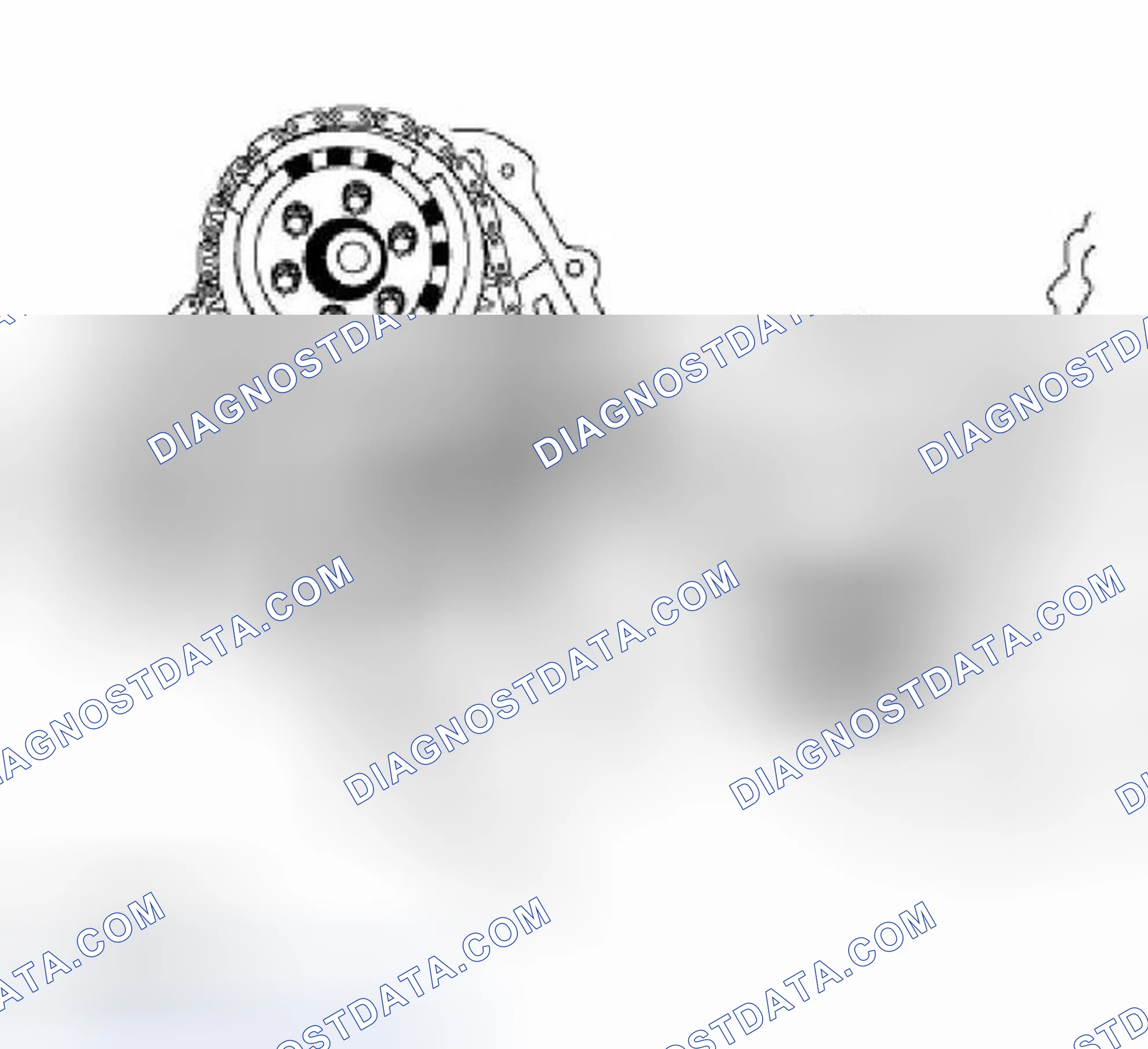 Scheme 580: 11 14 110 Removing and installing timing case cover, bottom (M62 up to 9/98)