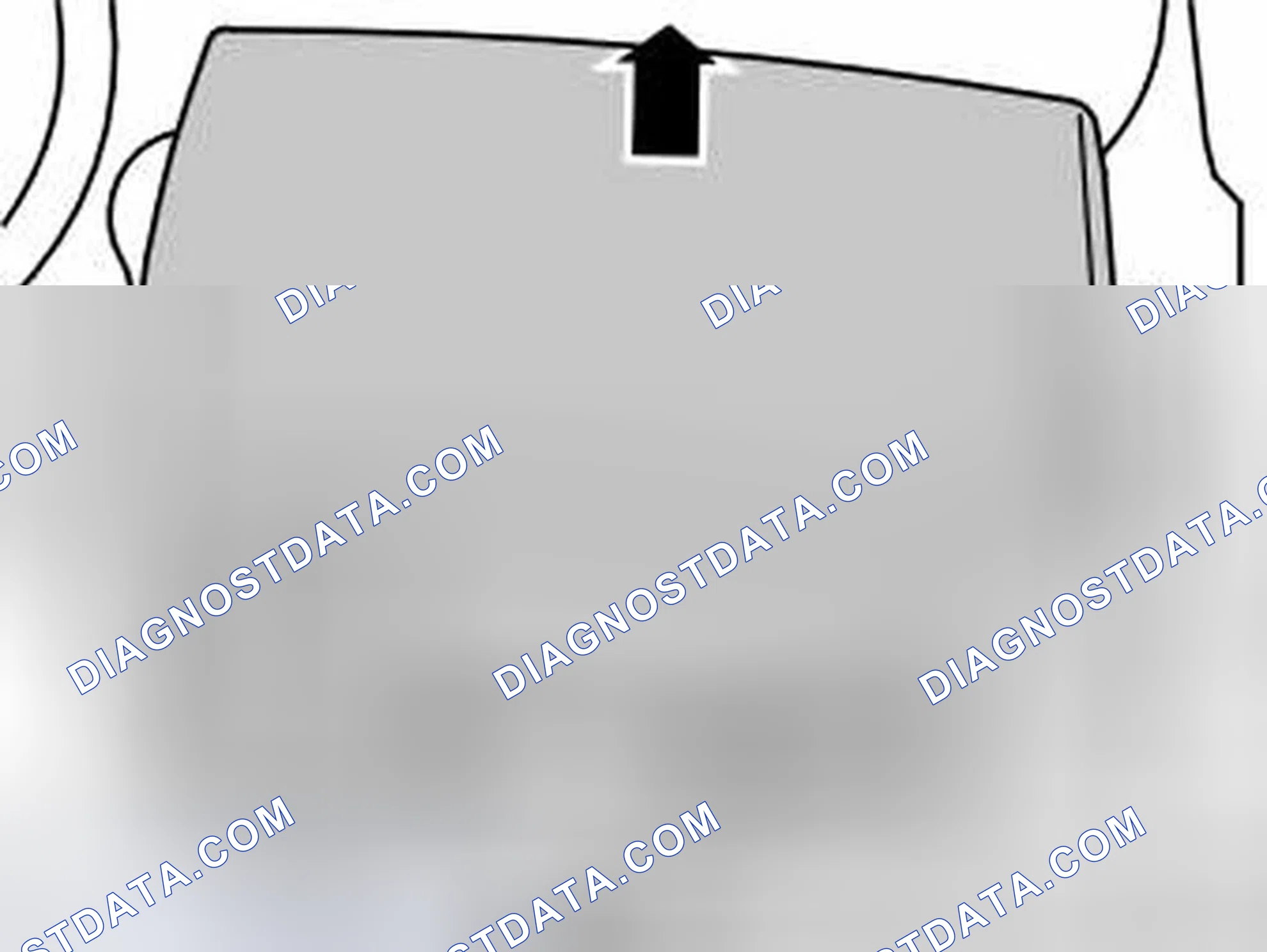 Scheme 374: Removing engine control module (ECM)